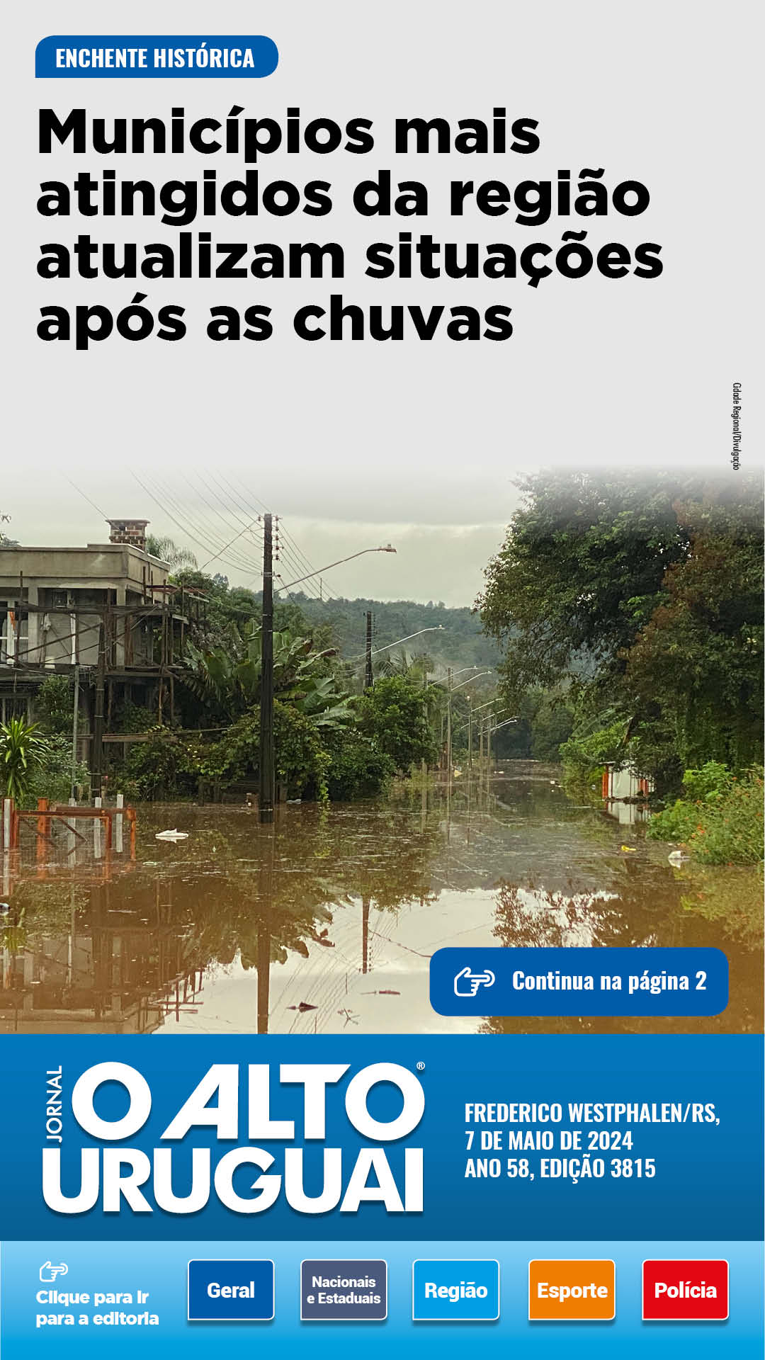Capa Edição 3815 - Terça