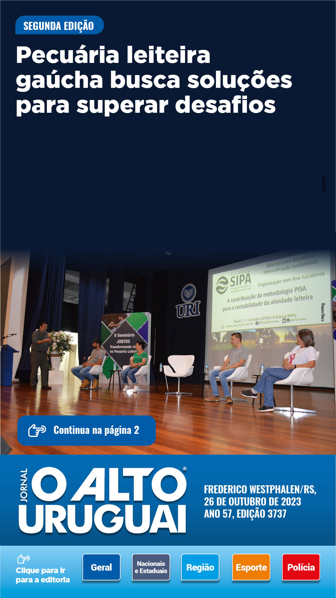 Capa Edição 3737 - Quinta