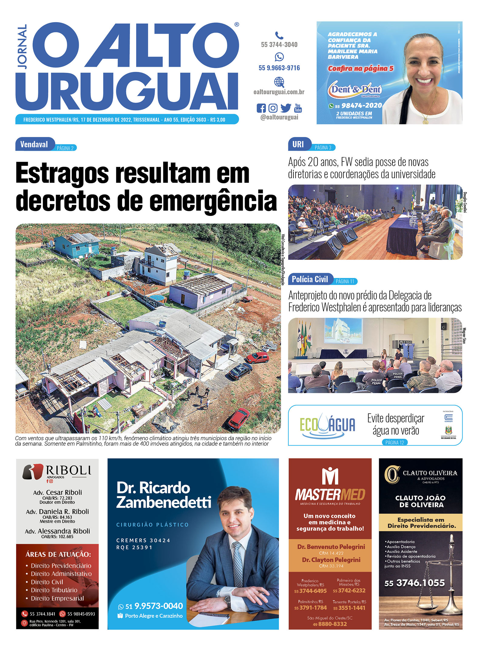Capa Edição 3603 - Sábado