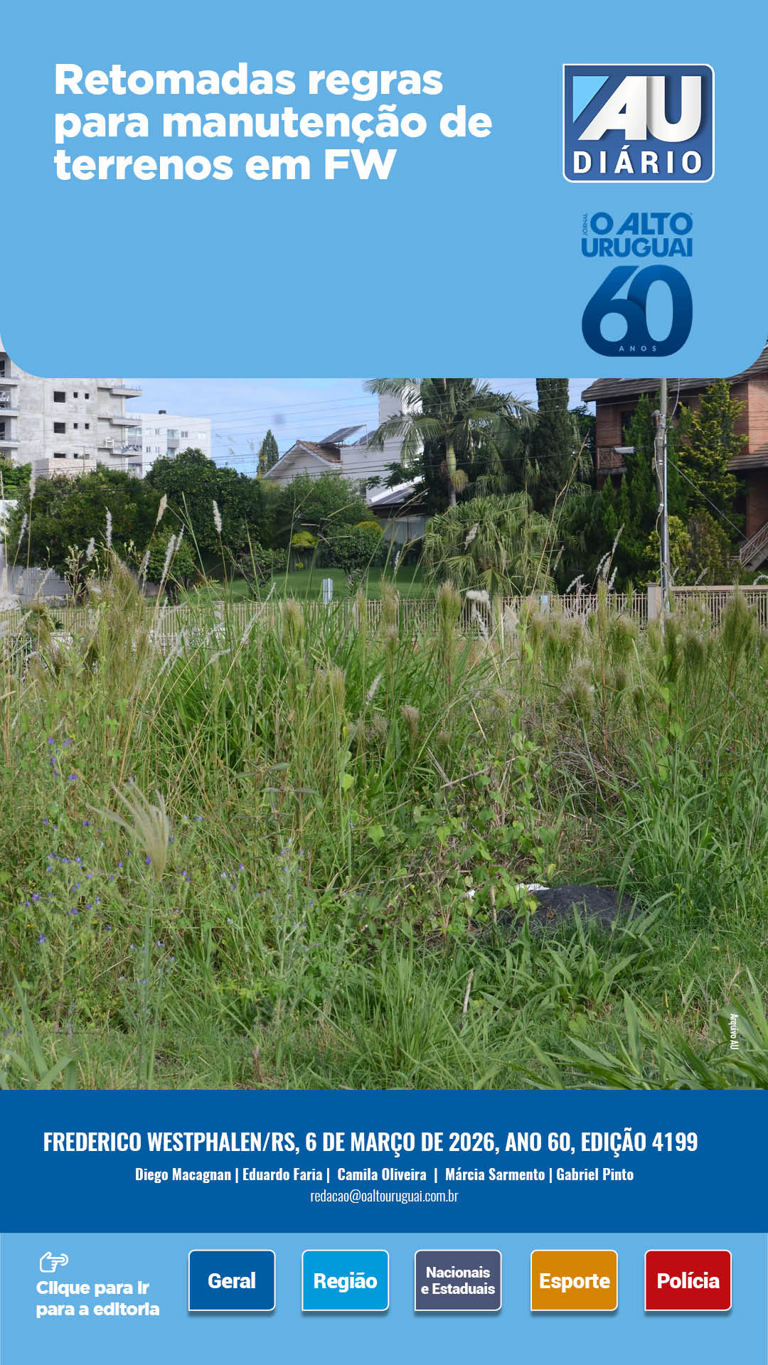 Capa Edição 4199 - Sexta