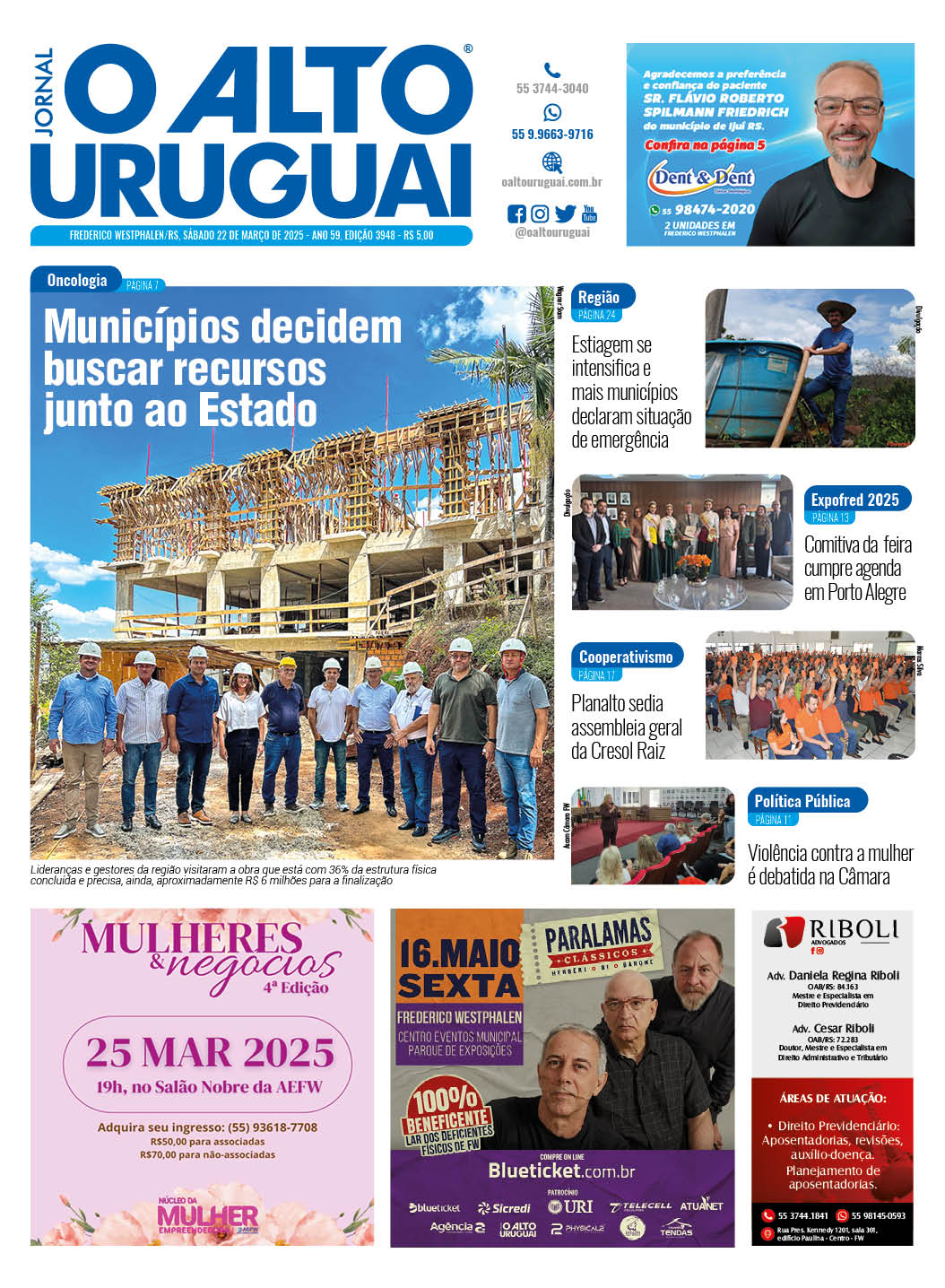 Capa Edição 3948 - Sábado