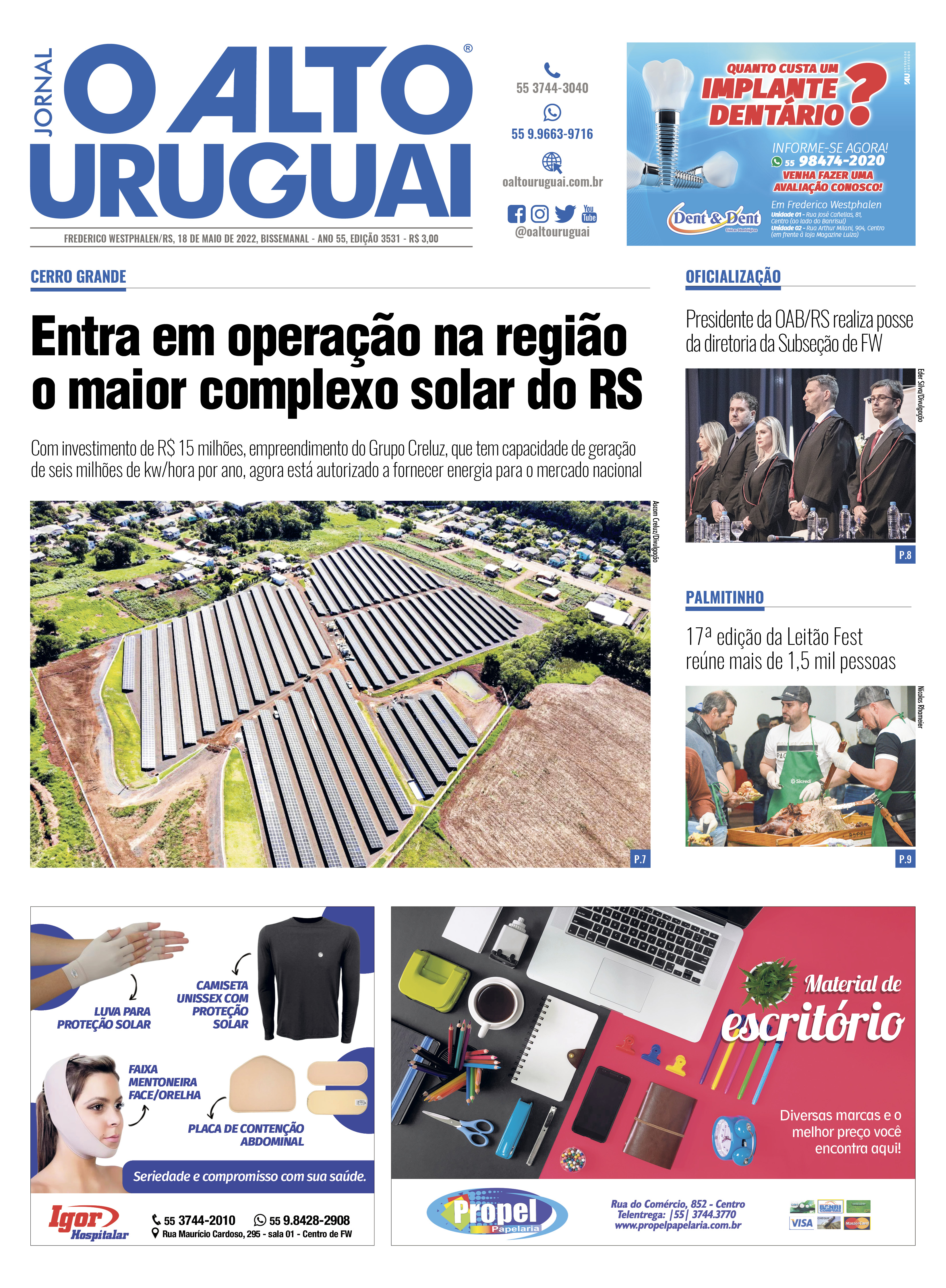 Capa Edição 3531 - Quarta