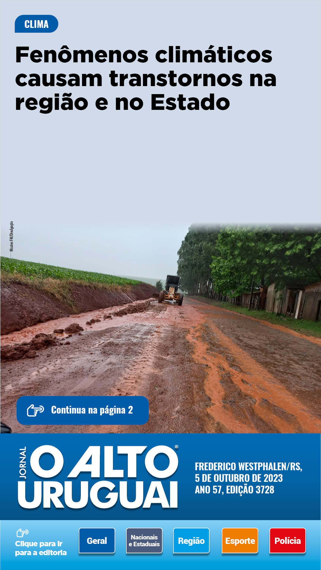 Capa Edição 3728 - Quinta