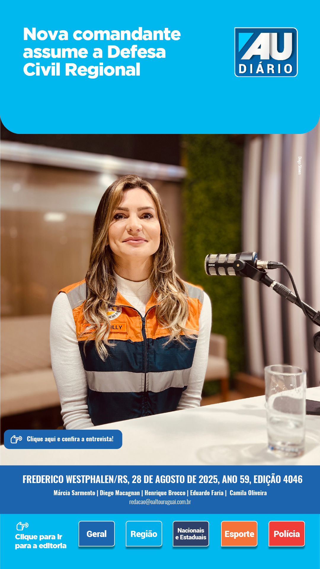 Capa Edição 4046 - Quinta