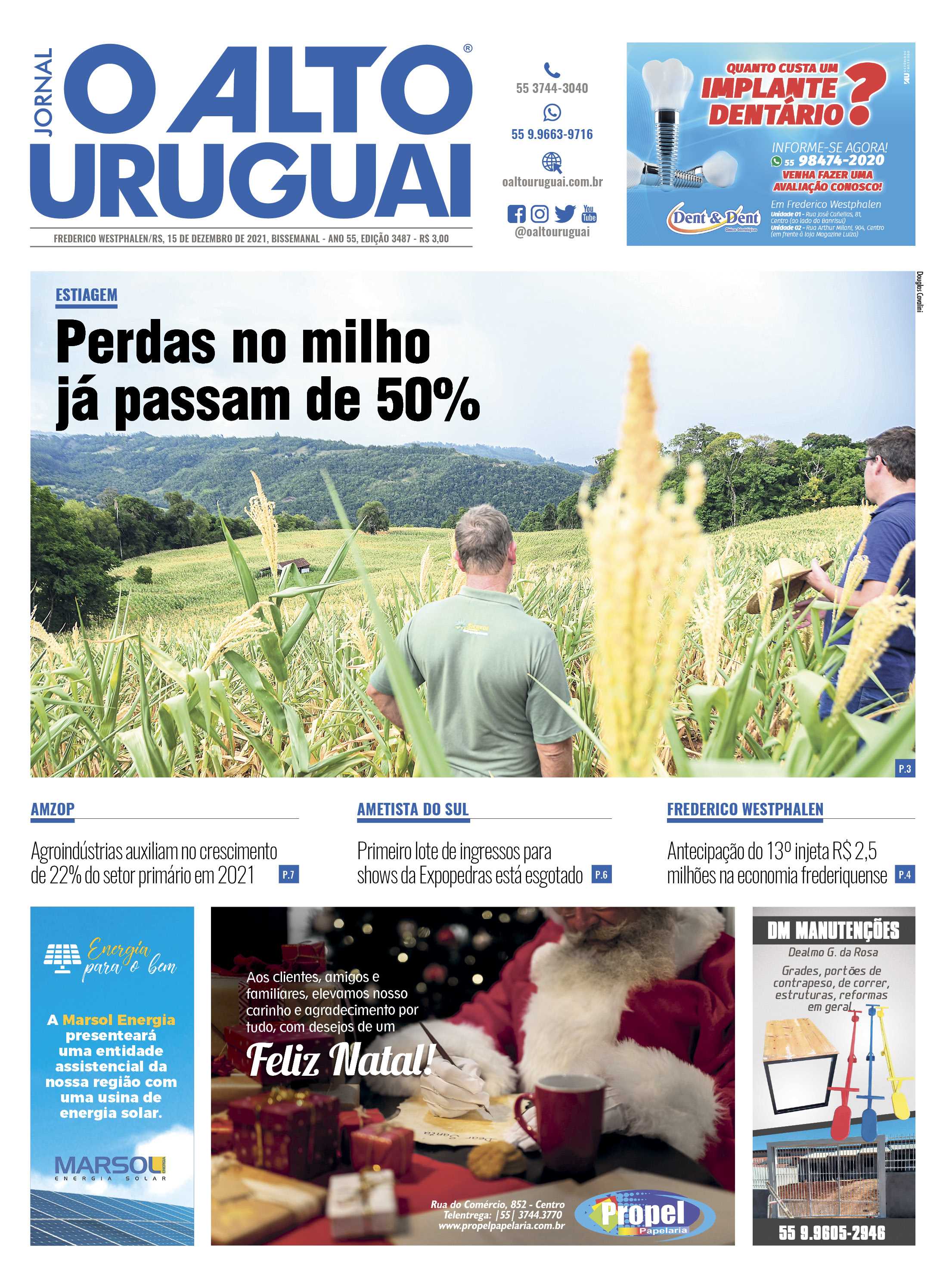 Capa Edição 3487 - Quarta
