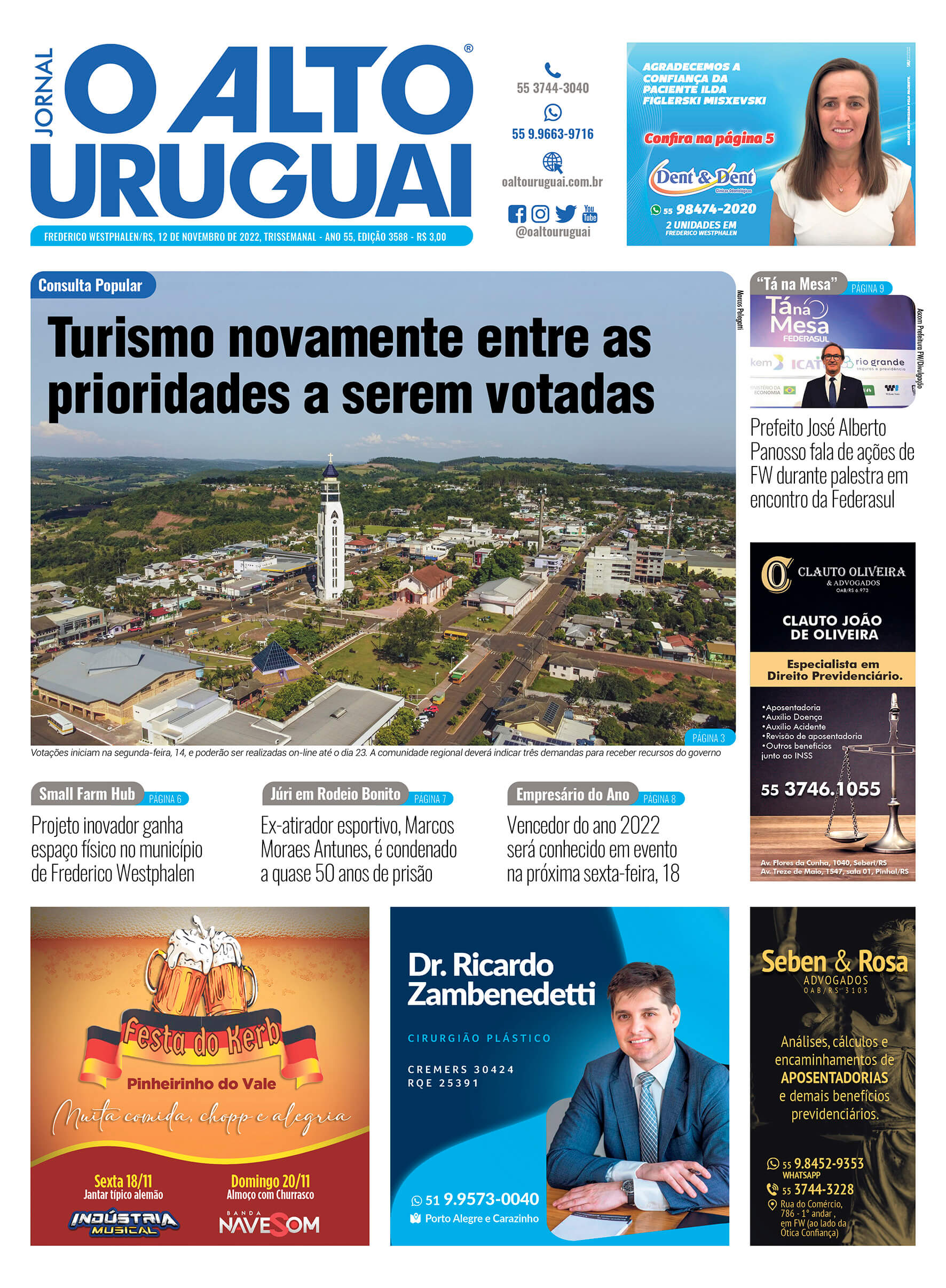 Capa Edição 3588 - Sábado