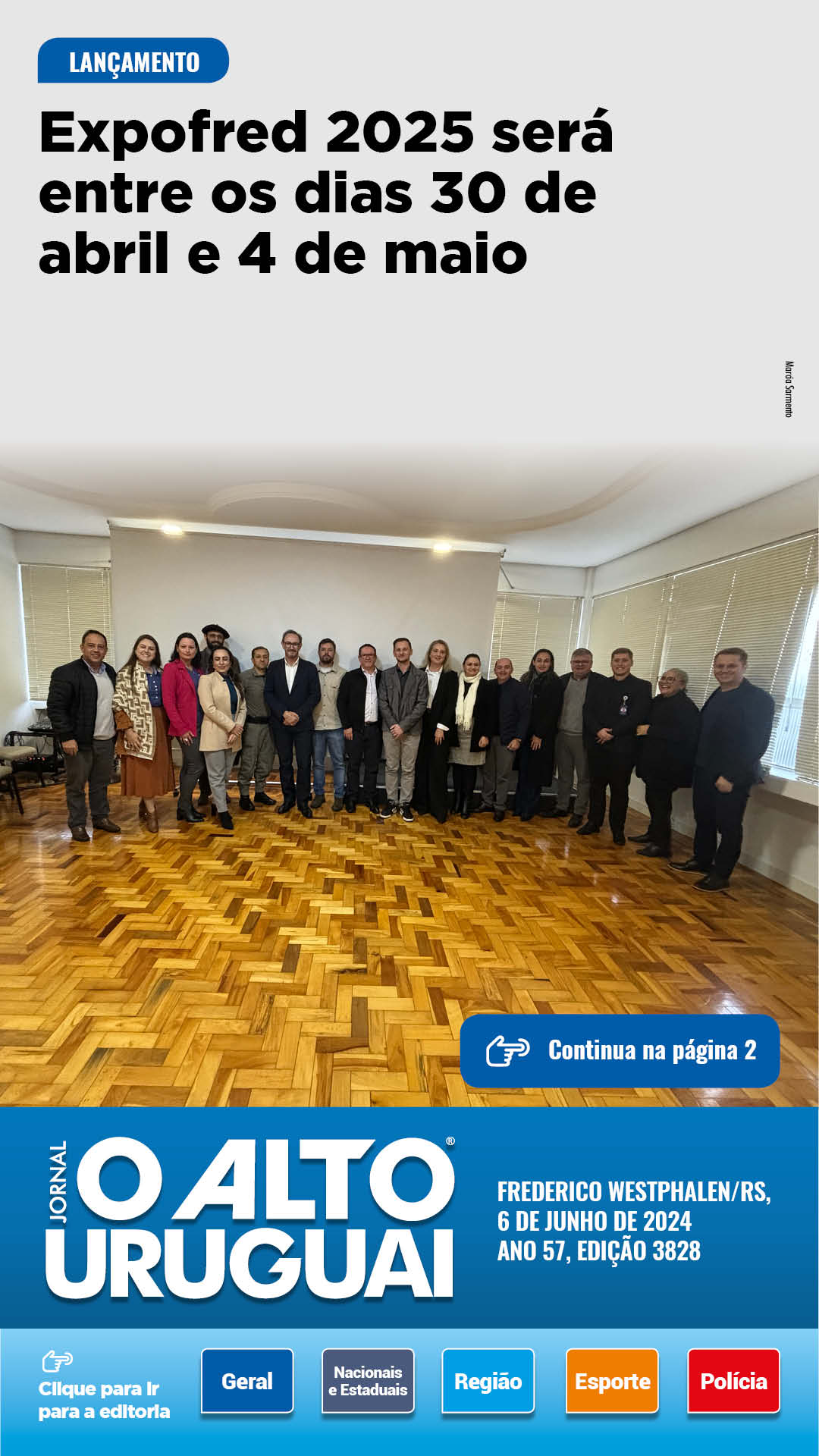 Capa Edição 3828 - Quinta