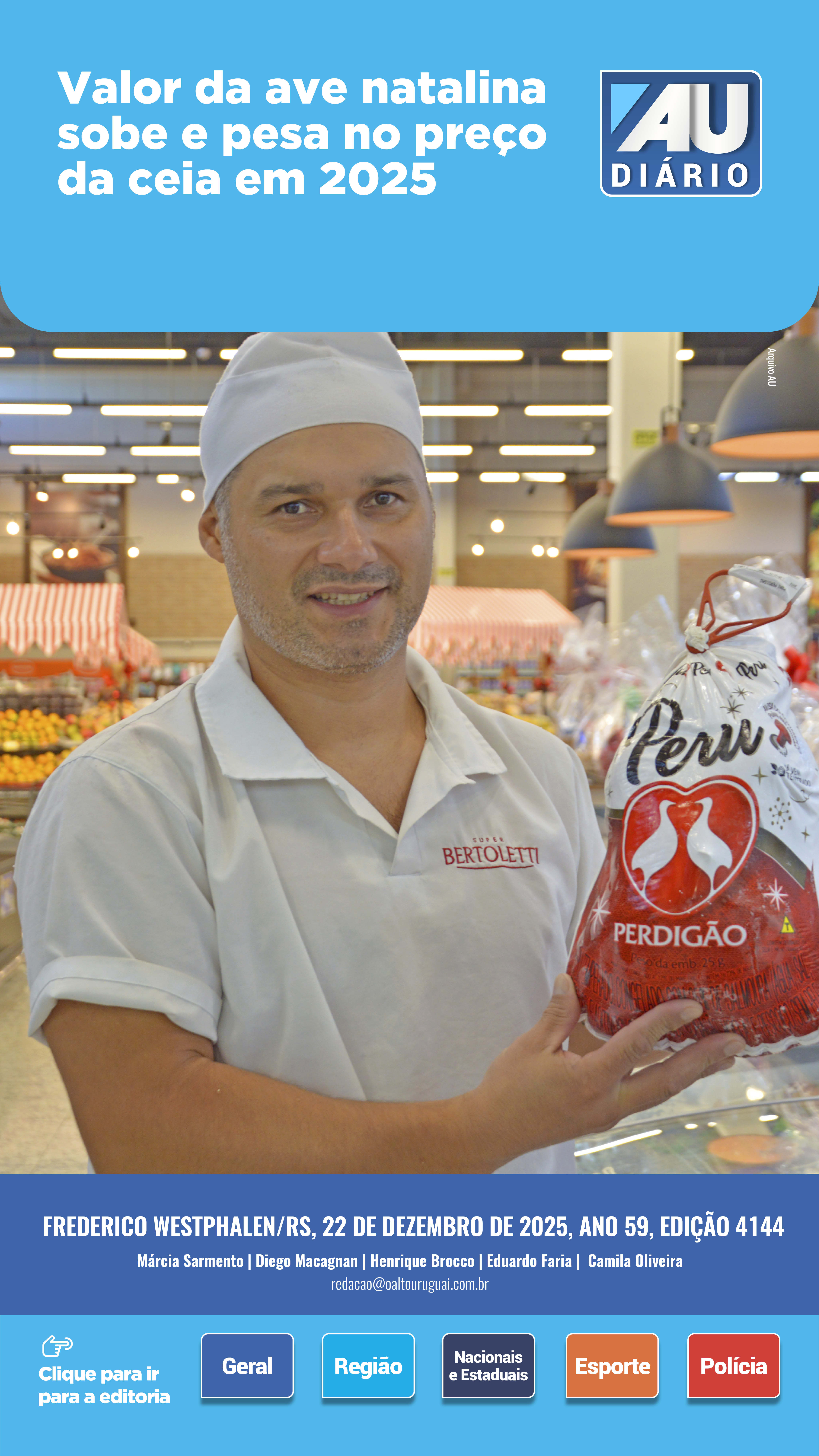 Capa Edição 4144 - Segunda