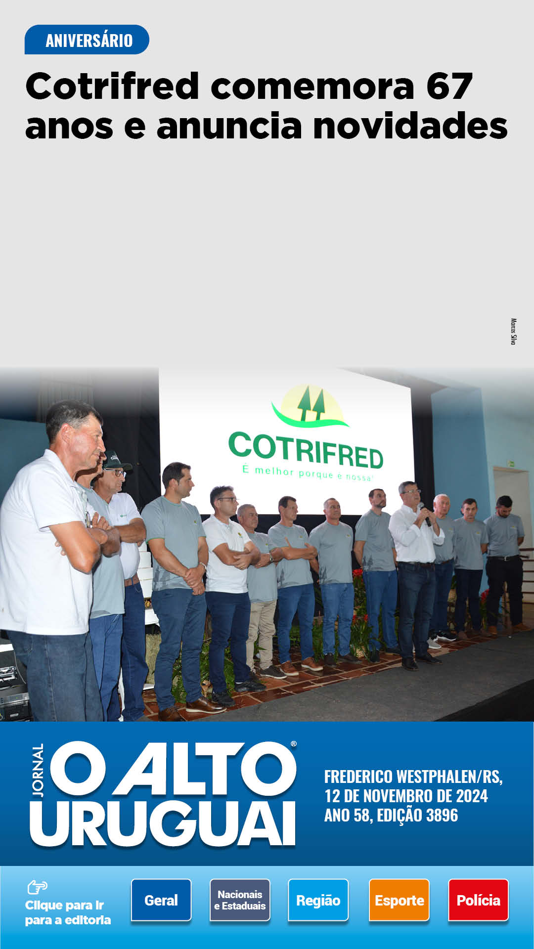 Capa Edição 3896 - Terça