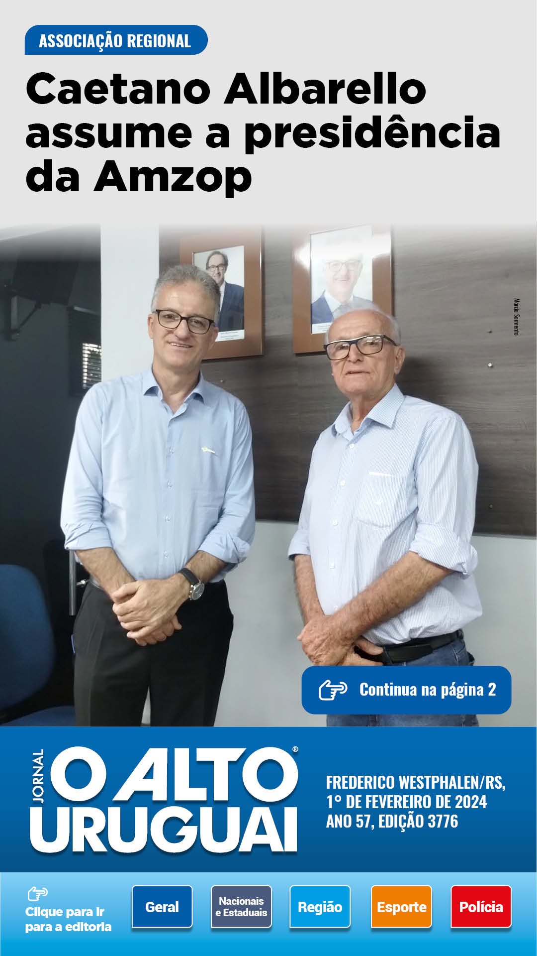 Capa Edição 3776 - Quinta