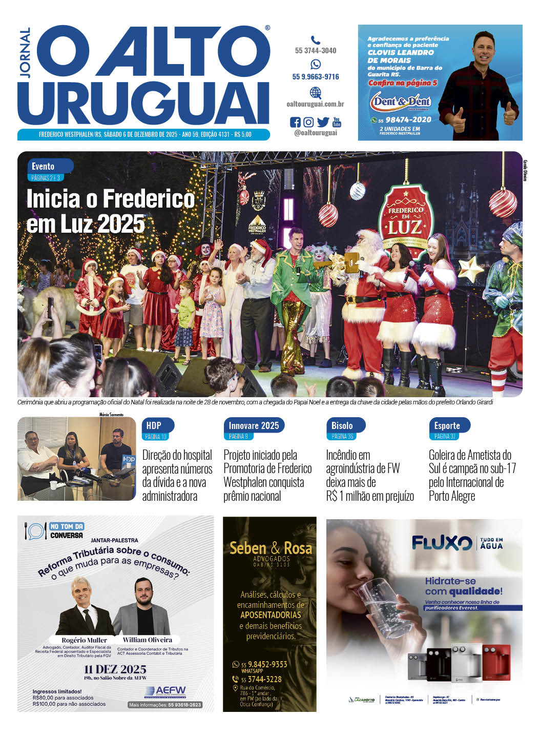 Capa Edição 4131 - Sábado