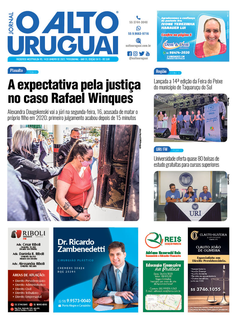 Capa Edição 3615 - Sábado