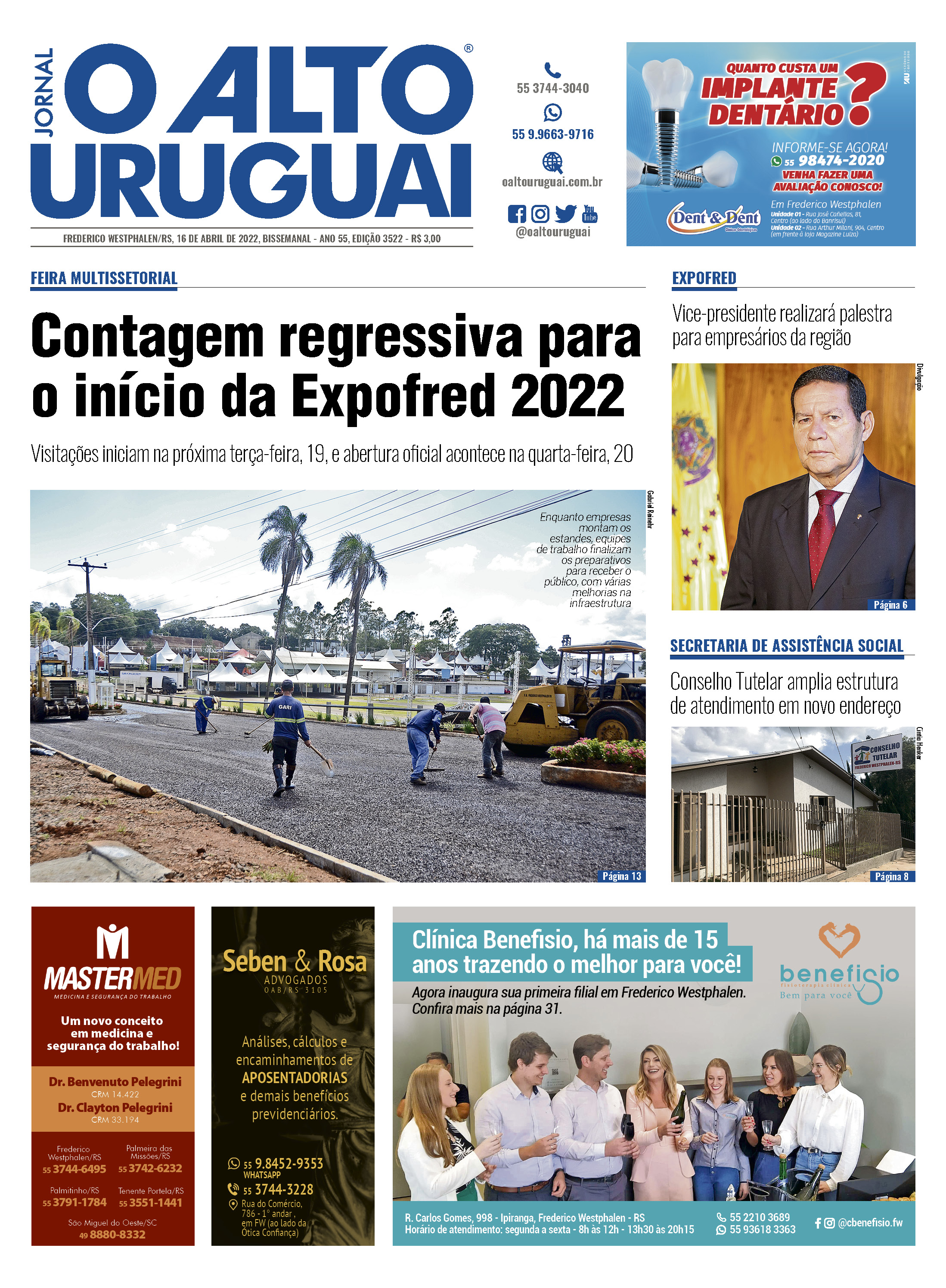 Capa Edição 3422 - Sábado