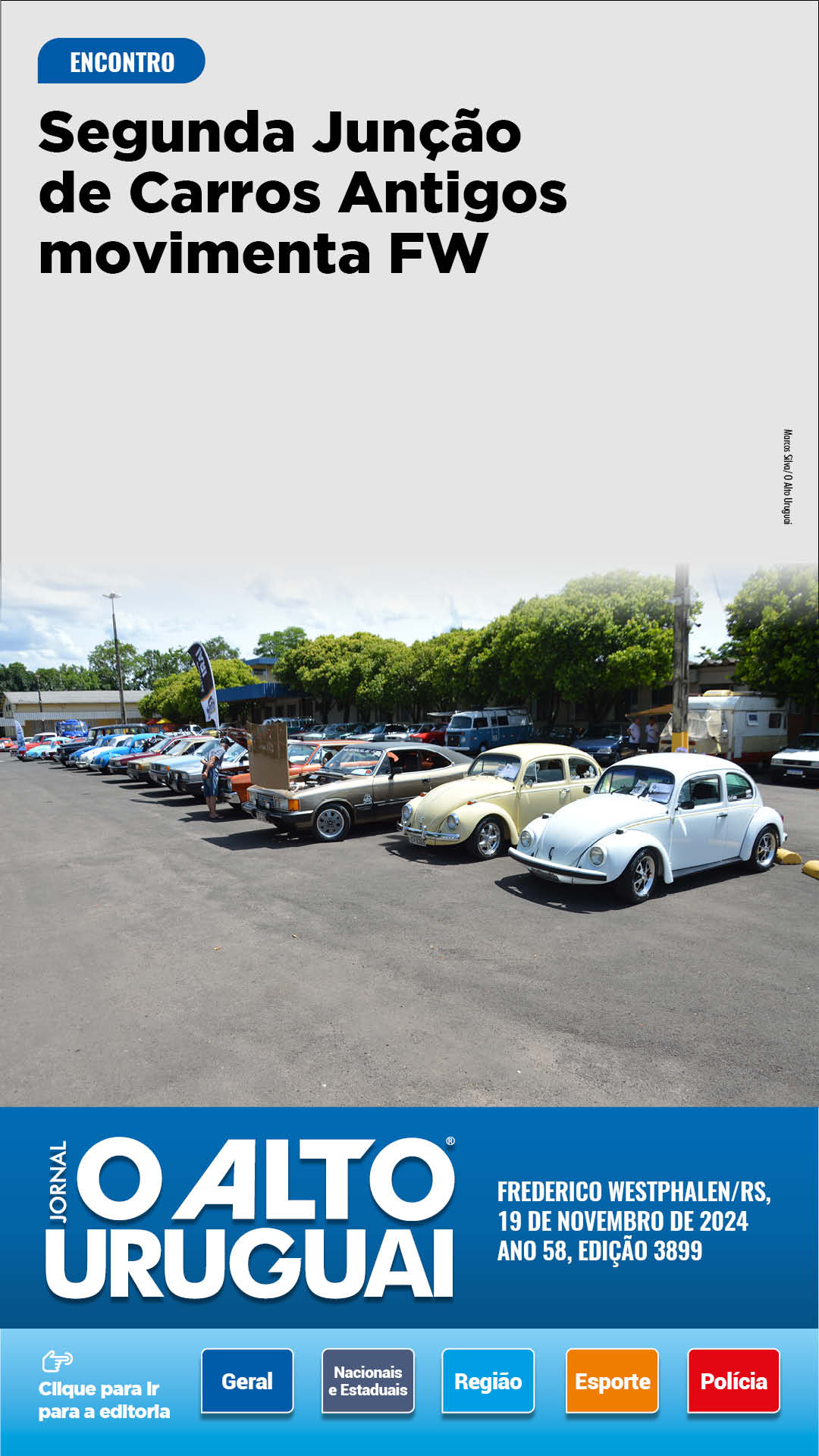 Capa Edição 3899 - Terça