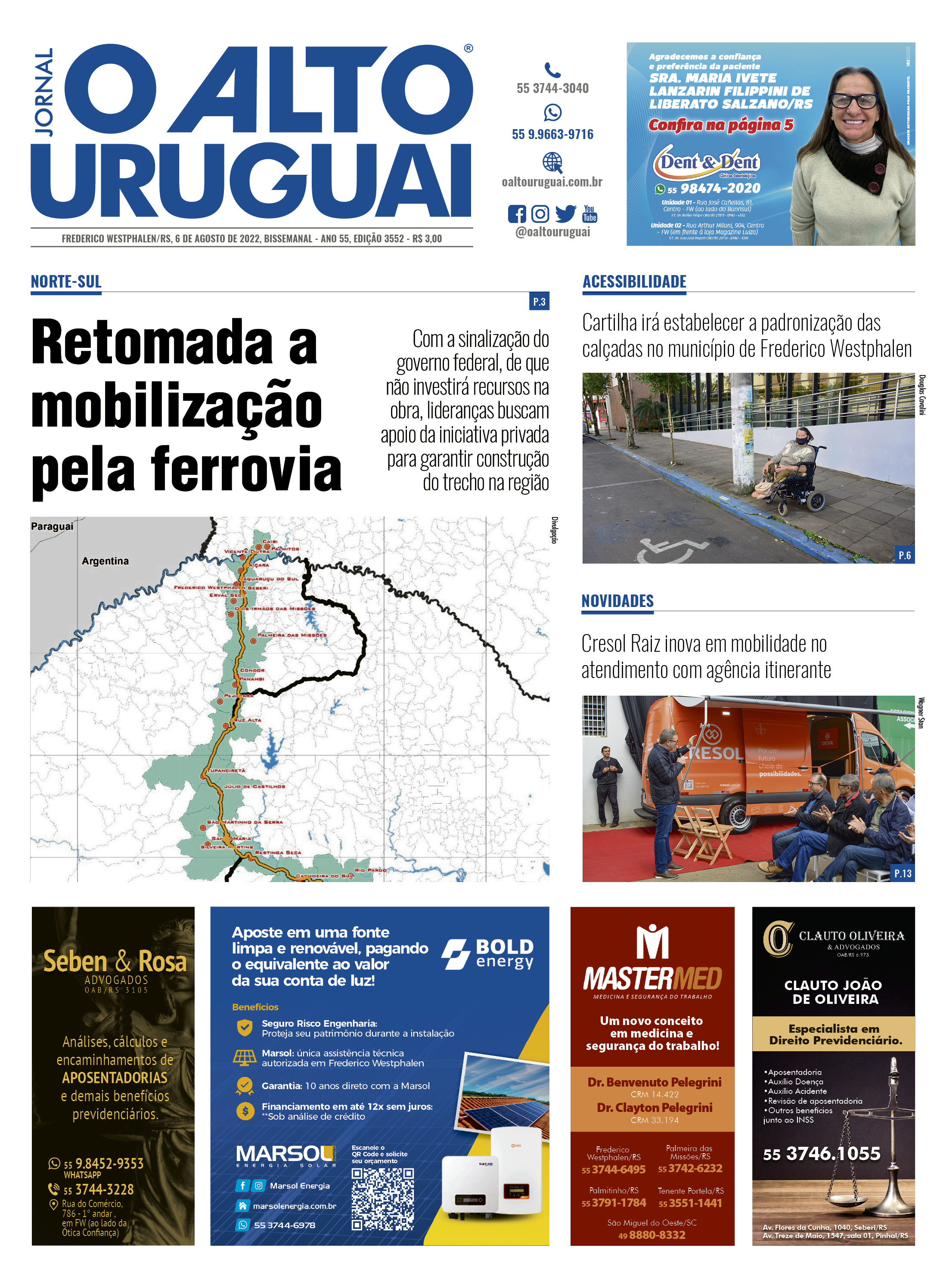 Capa Edição 3554 - Sábado