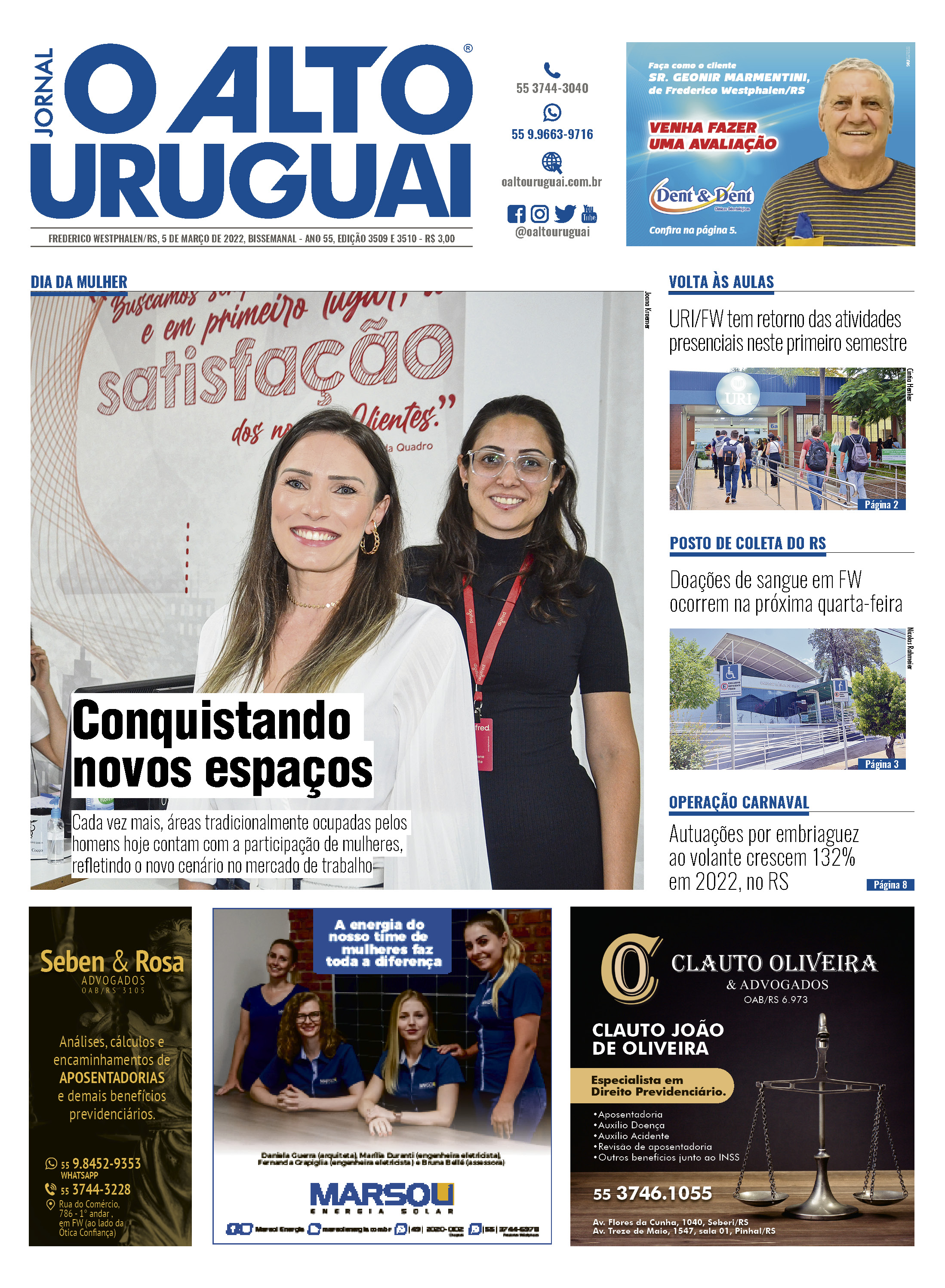 Capa Edição 3509 e 3510 - Sábado