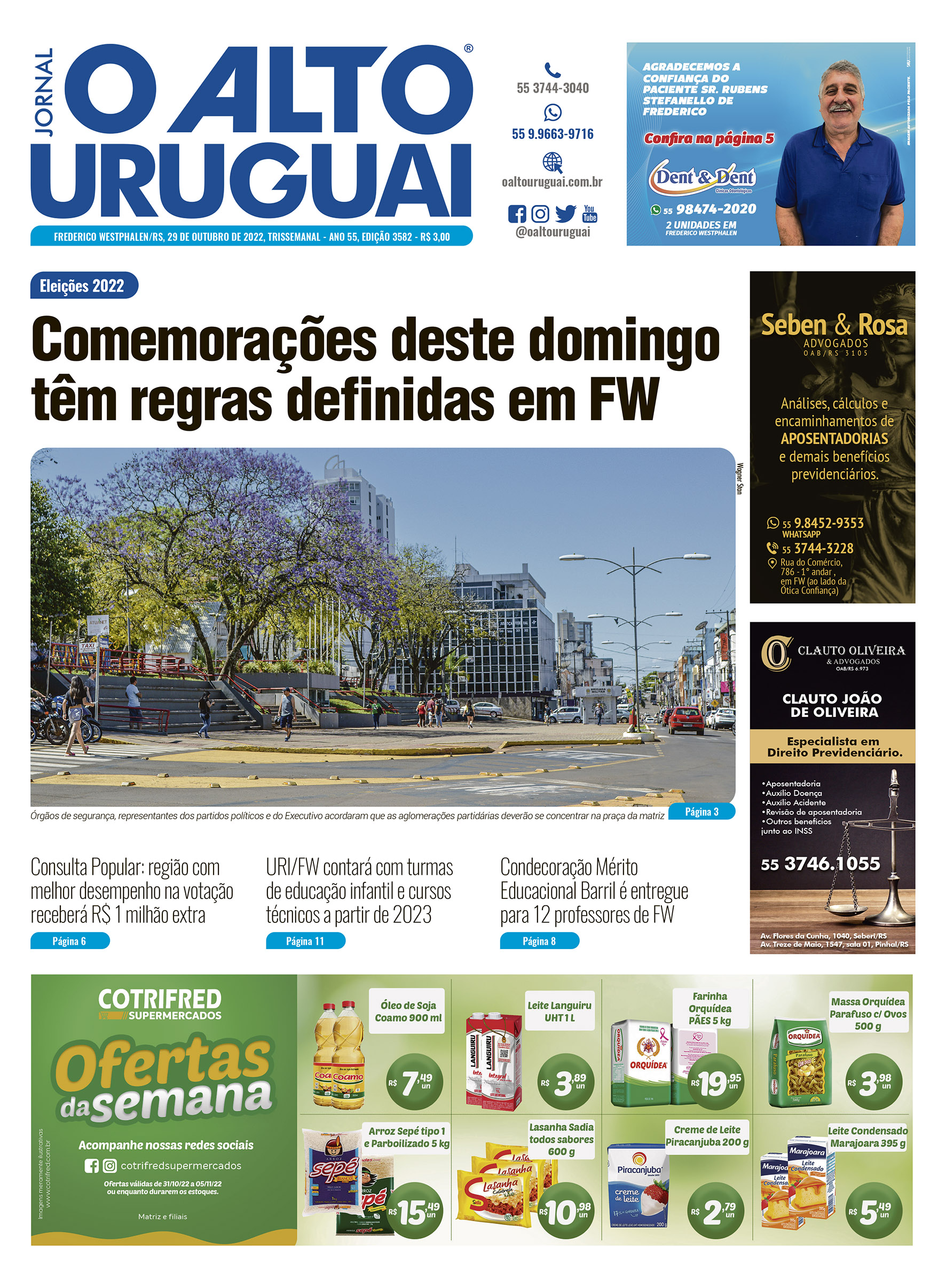 Capa Edição 3582 - Sábado