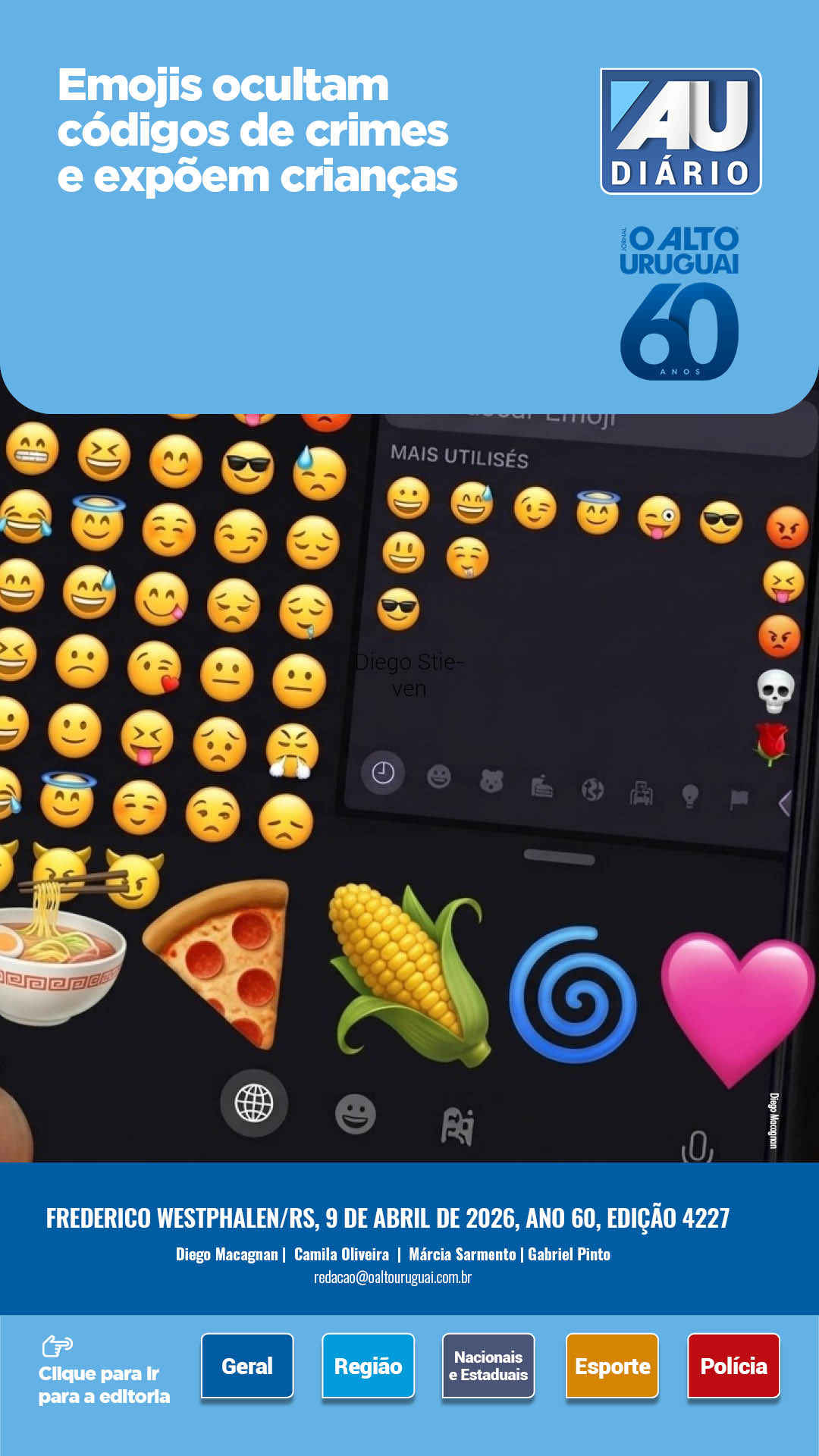 Capa Edição 4227 - Quinta