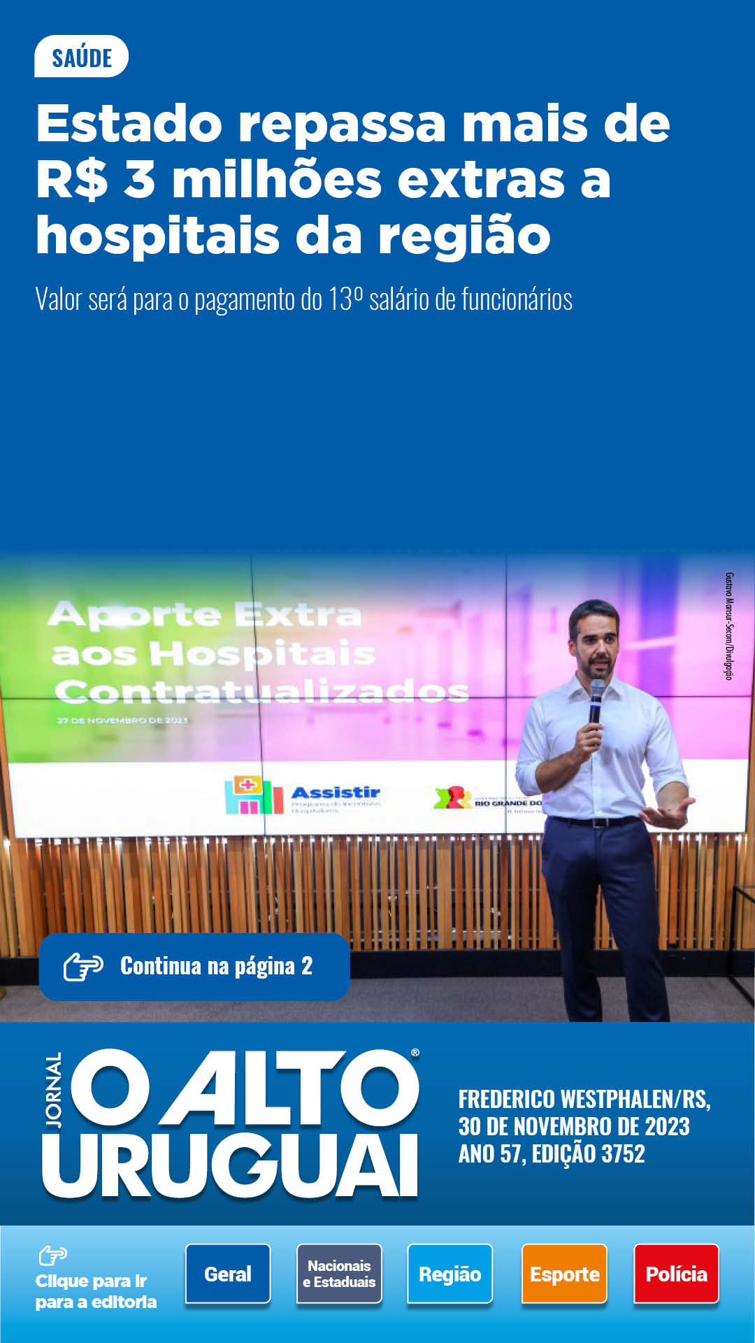 Capa Edição 3752 - Quinta