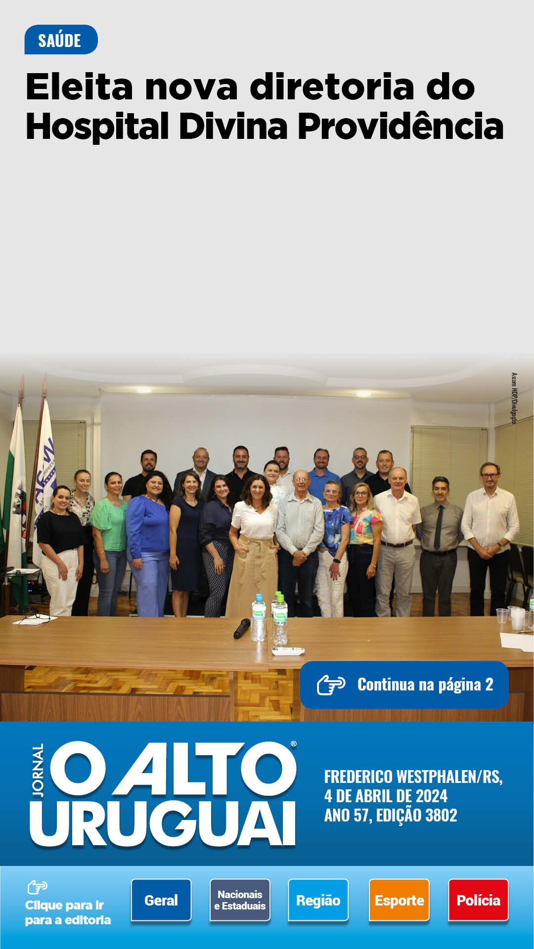 Capa Edição 3802 - Quinta