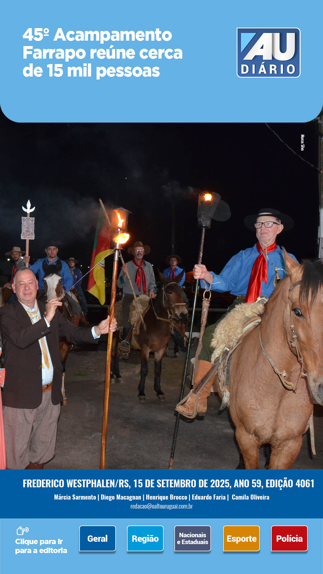 Capa Edição 4061 - Segunda