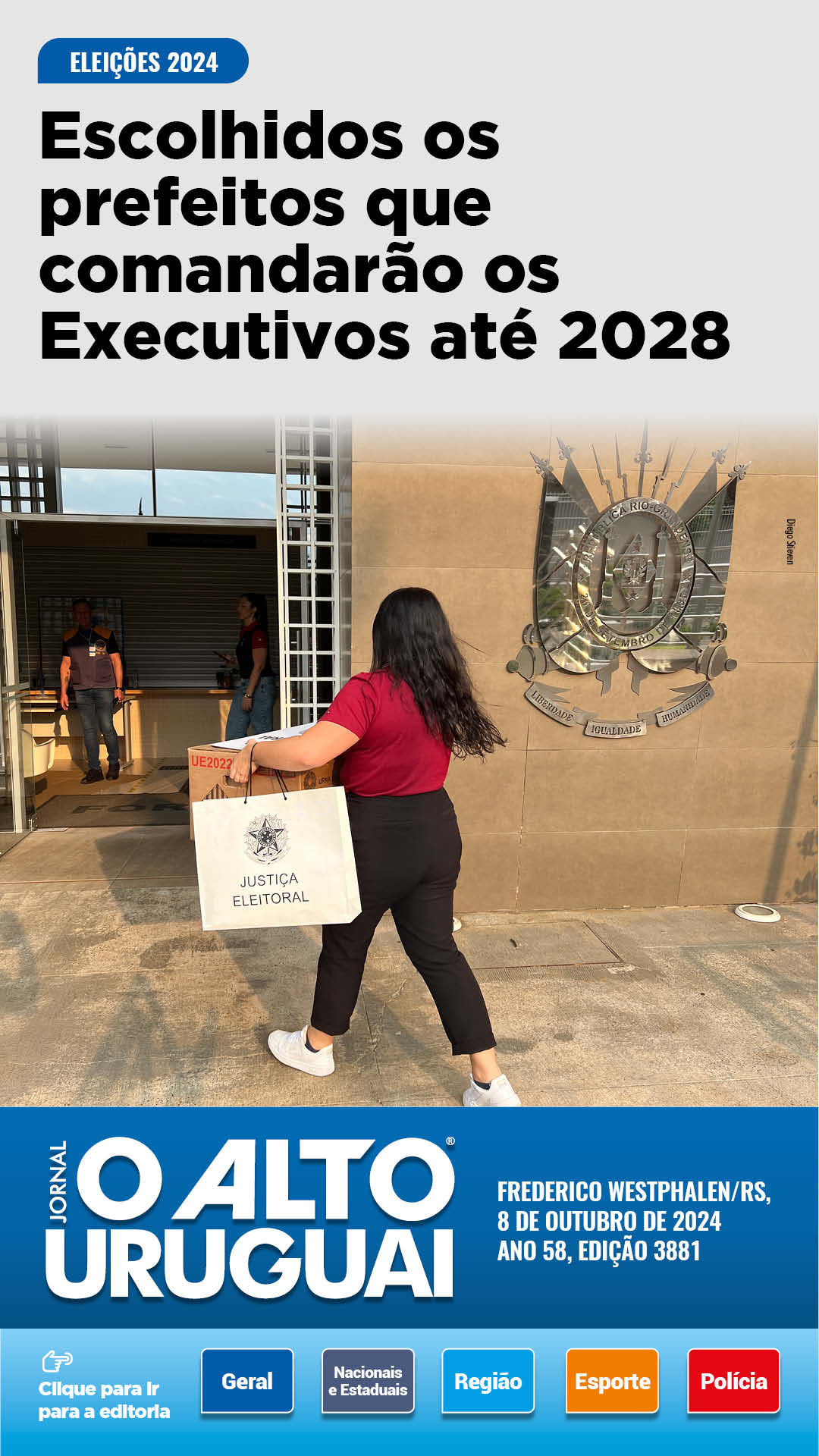 Capa Edição 3881 - Terça