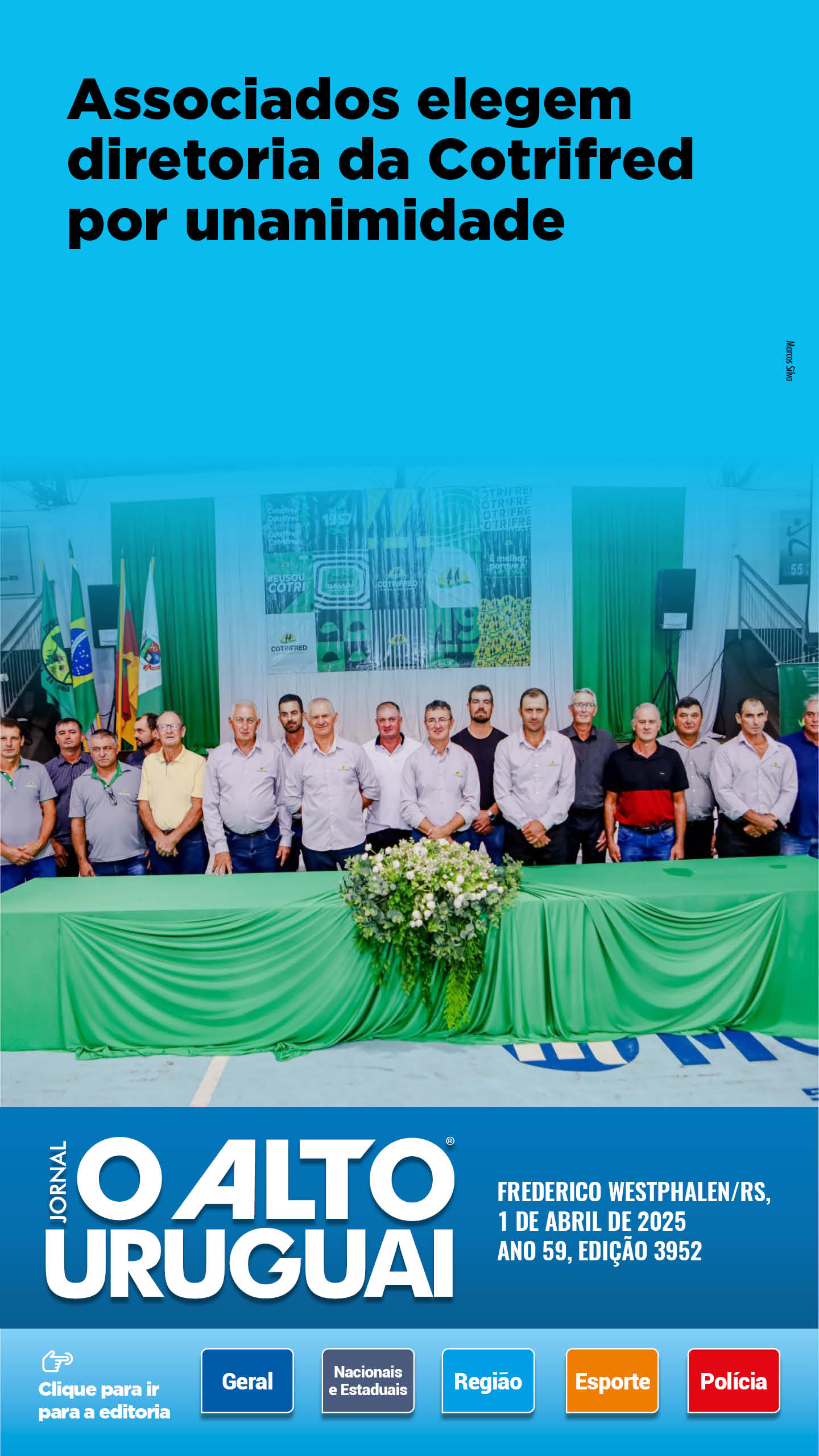 Capa Edição 3952 - Terça