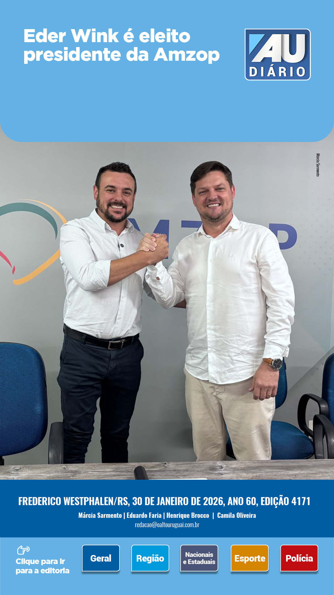 Capa Edição 4171 - Sexta