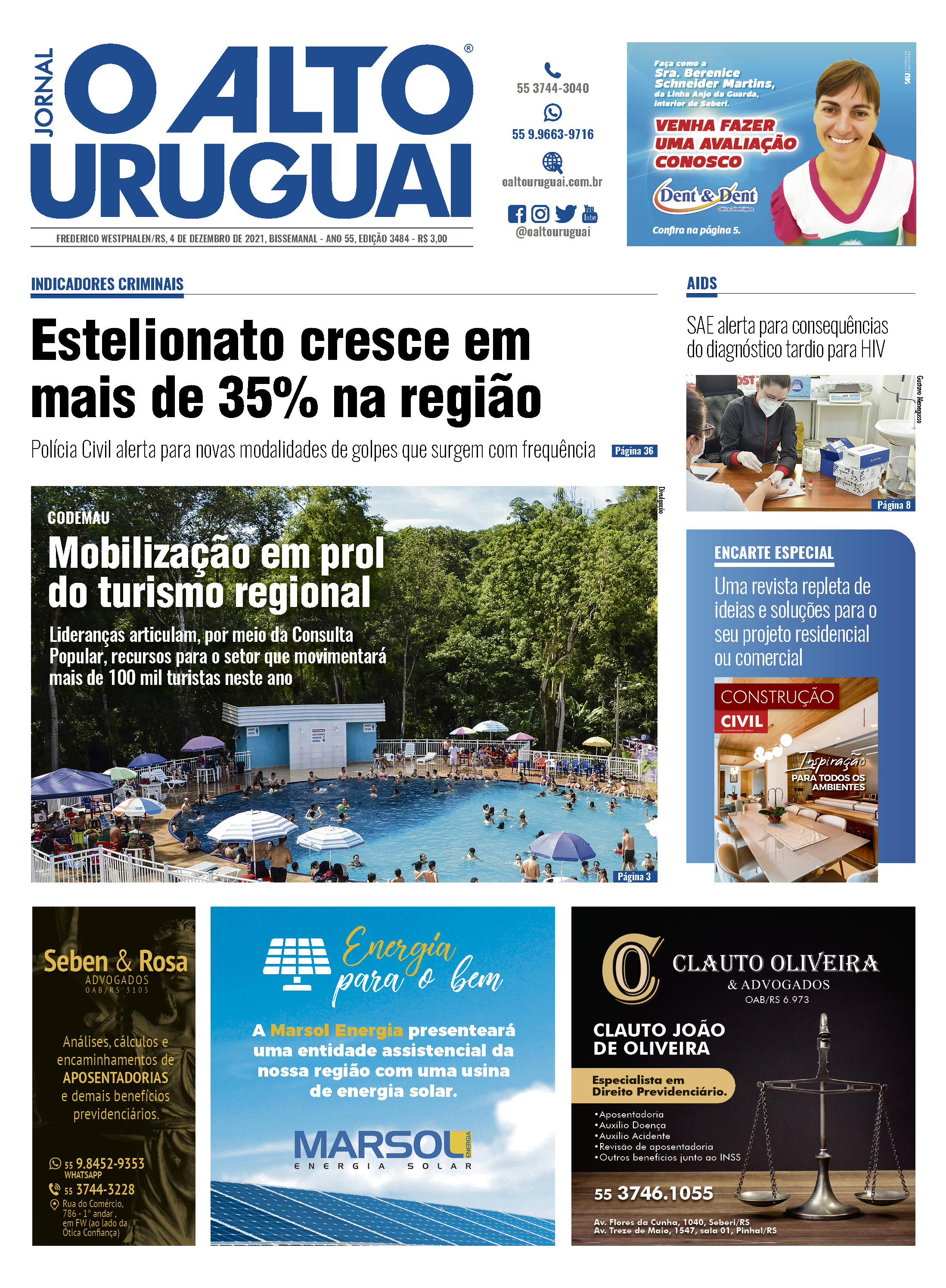 Capa Edição 3484 - Sábado