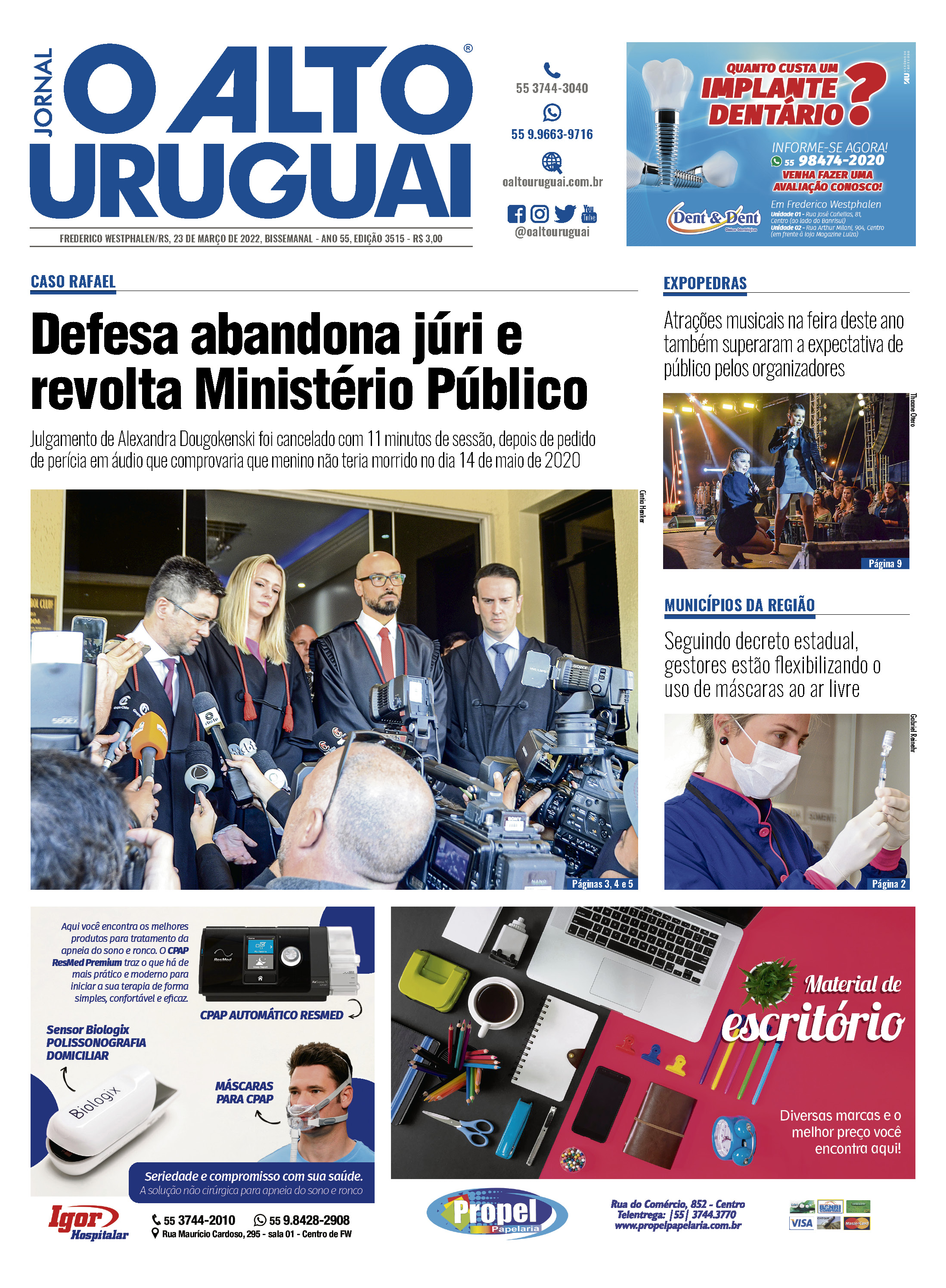 Capa Edição 3515 - Quarta