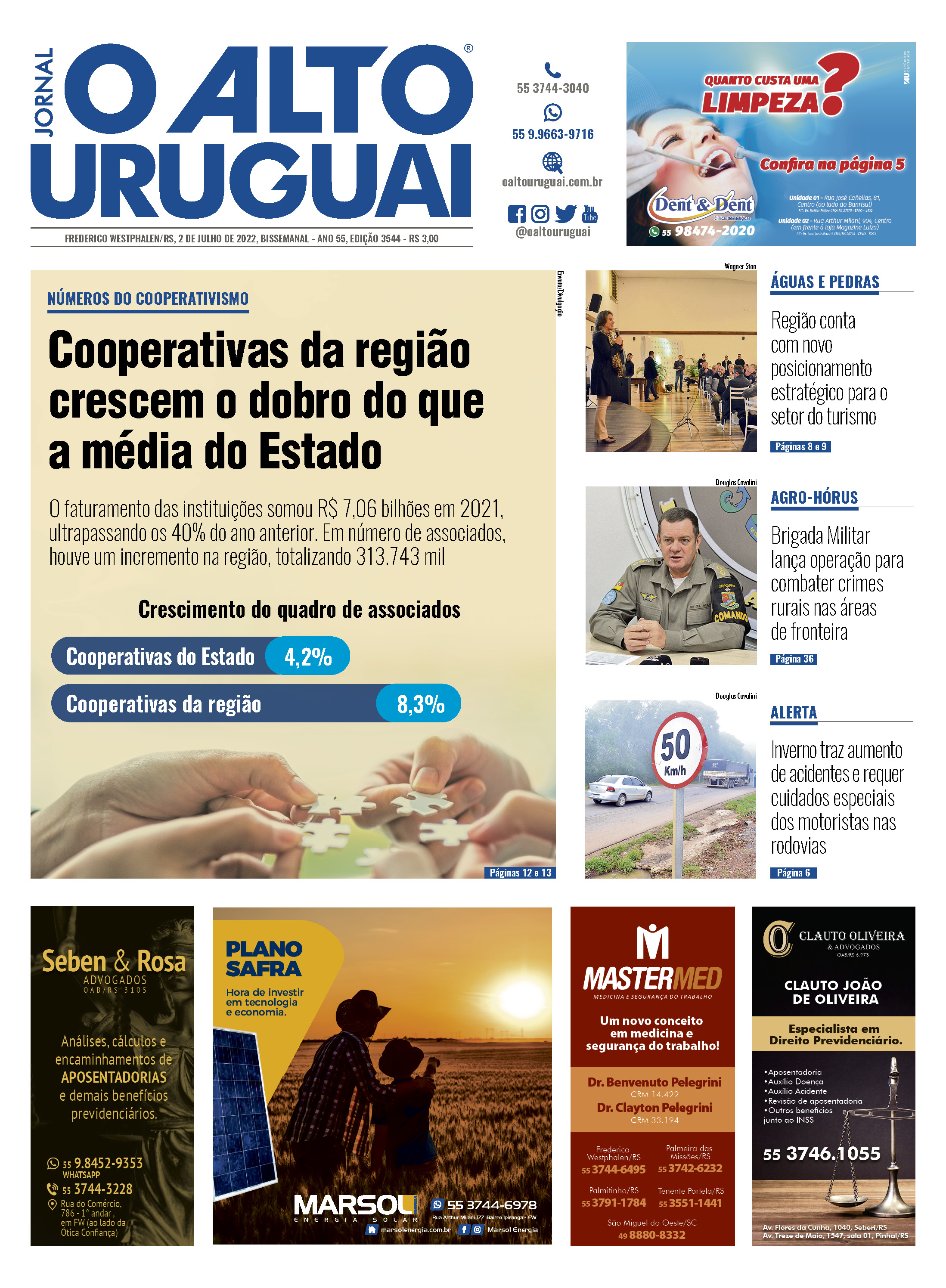 Capa Edição 3544 - Sábado