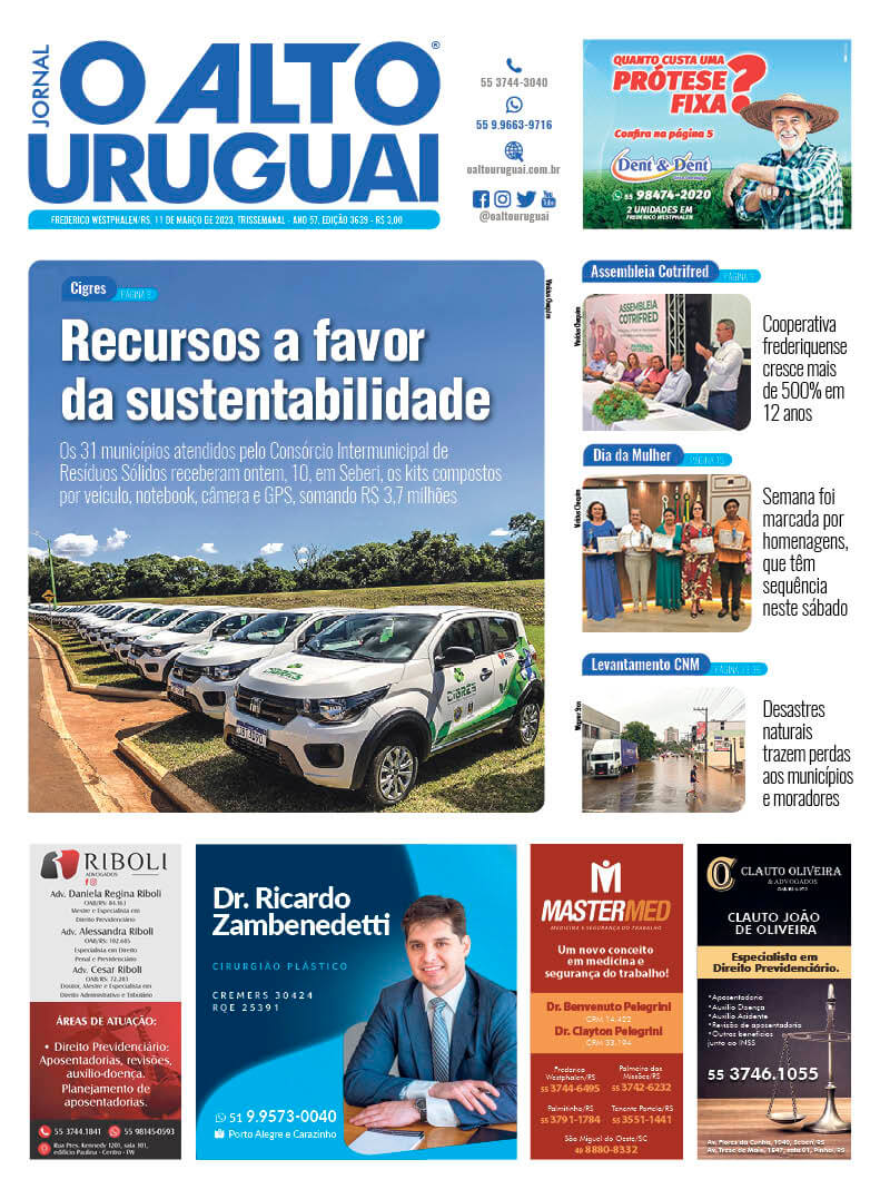 Capa Edição 3639 - Sábado