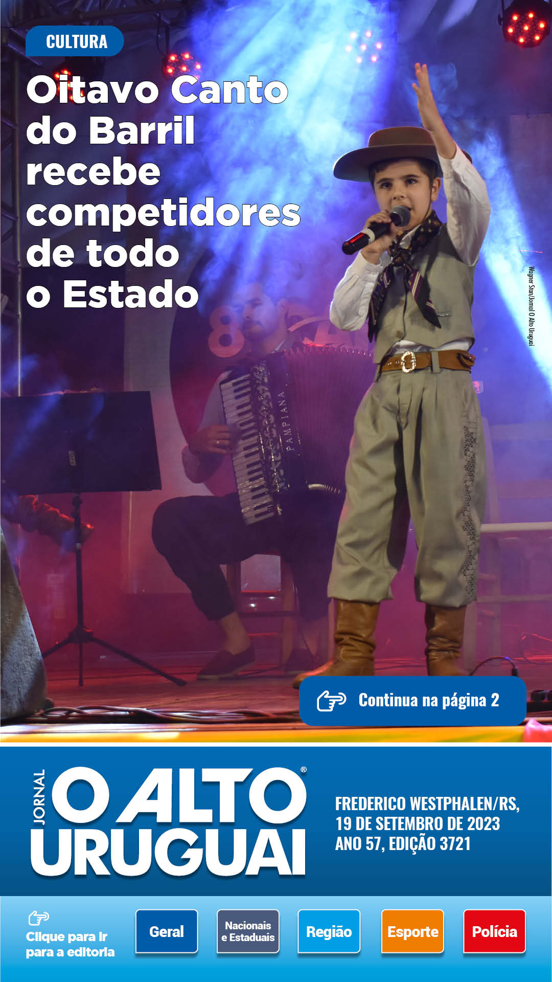 Capa Edição 3721 - Terça