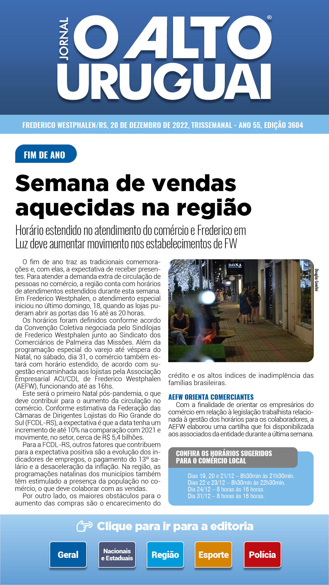 Capa Edição 3604- Terça