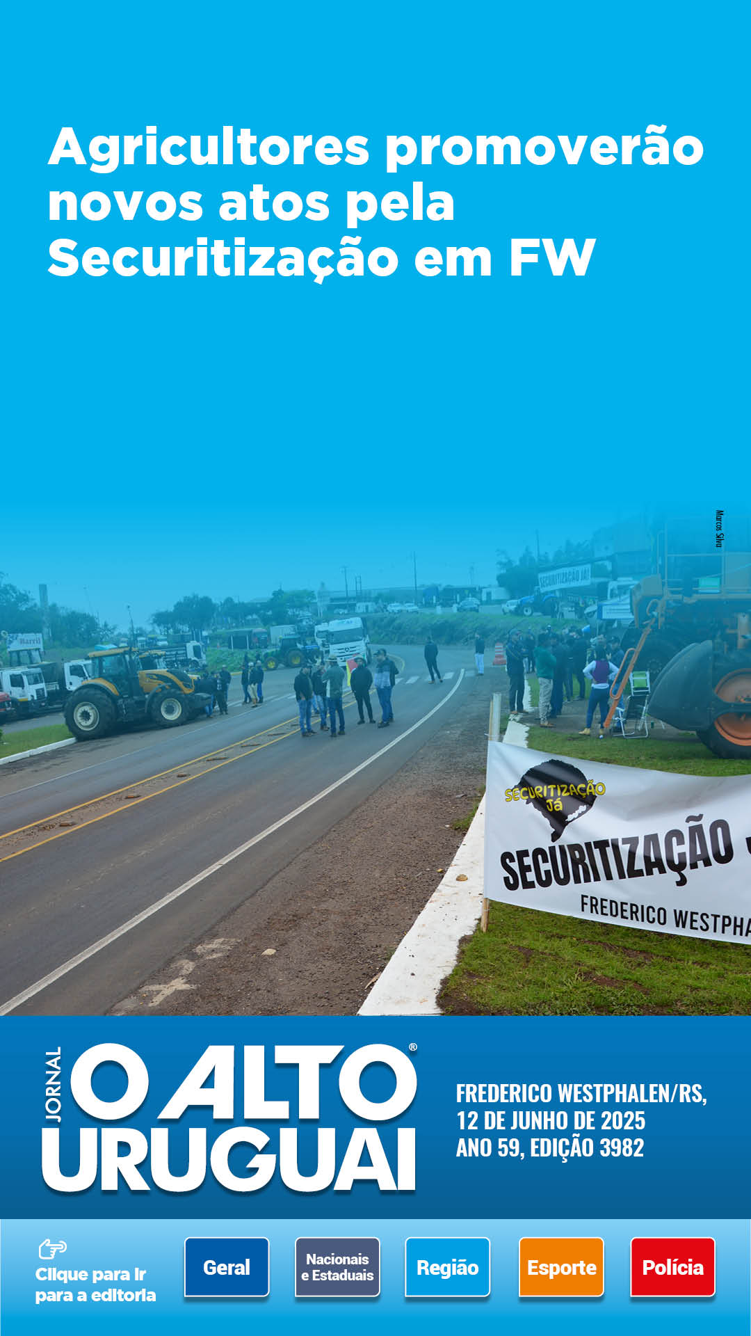 Capa Edição 3982 - Quinta