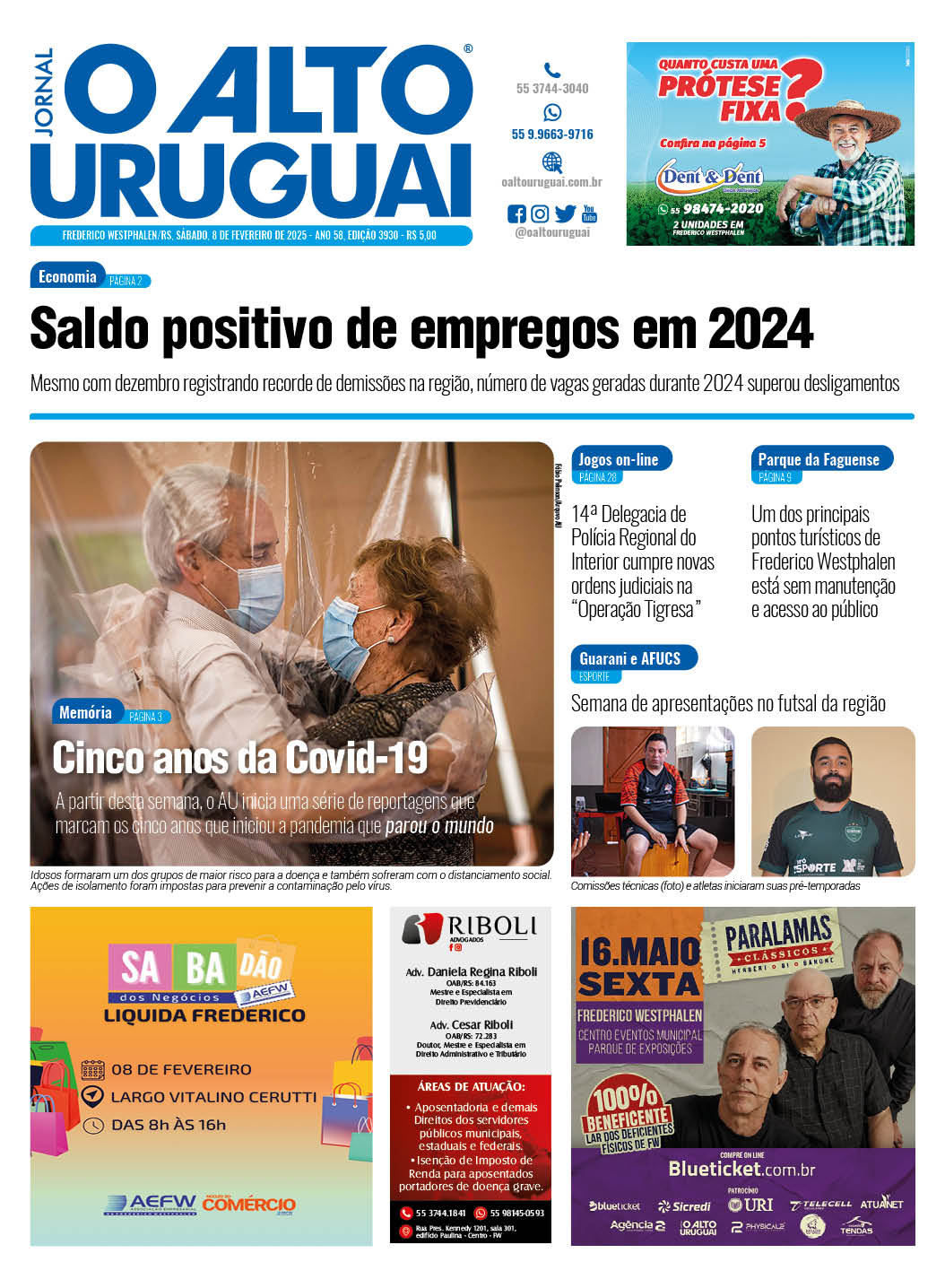 Capa Edição 3930 - Sábado