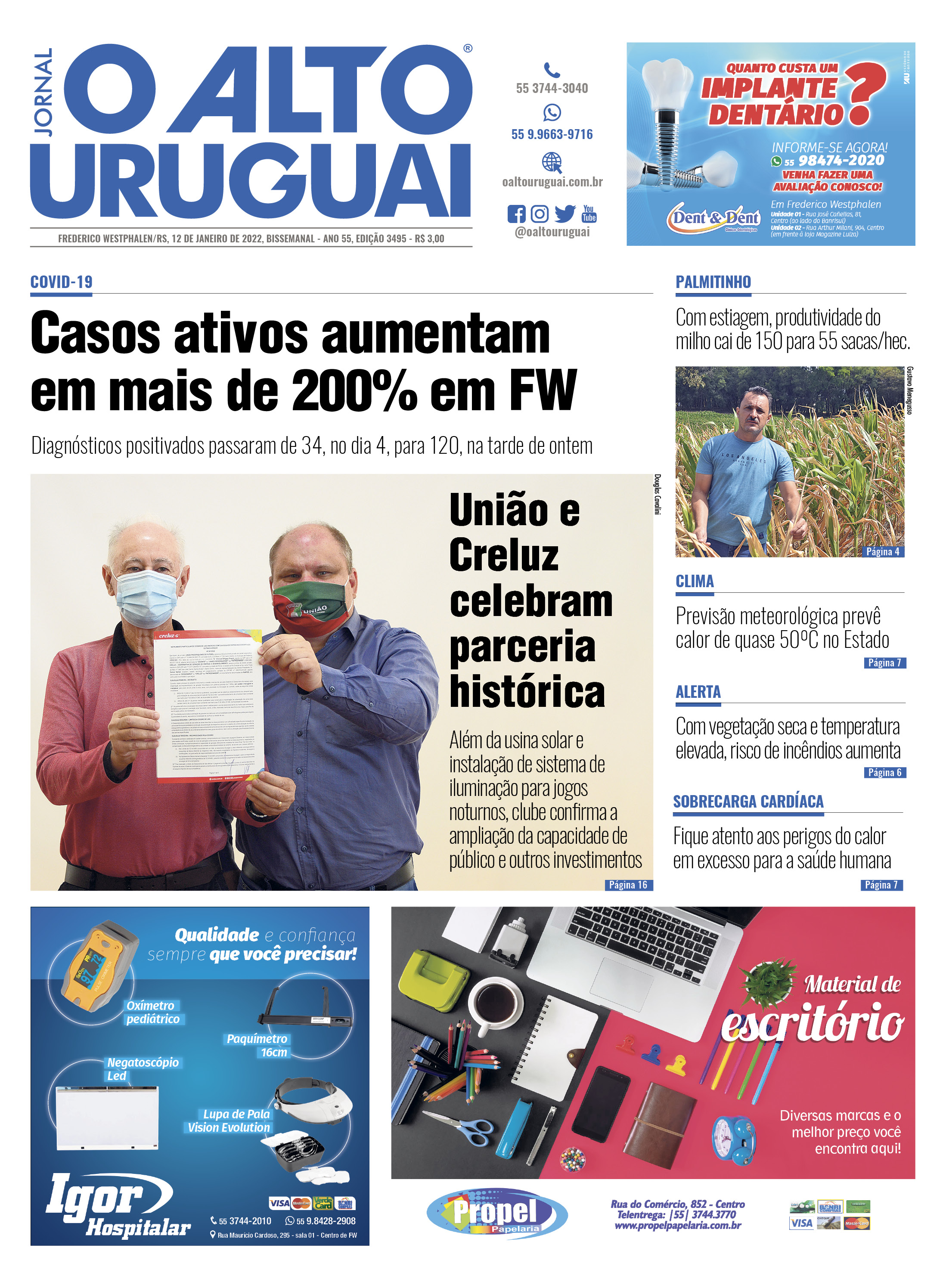 Capa Edição 3495 - Quarta