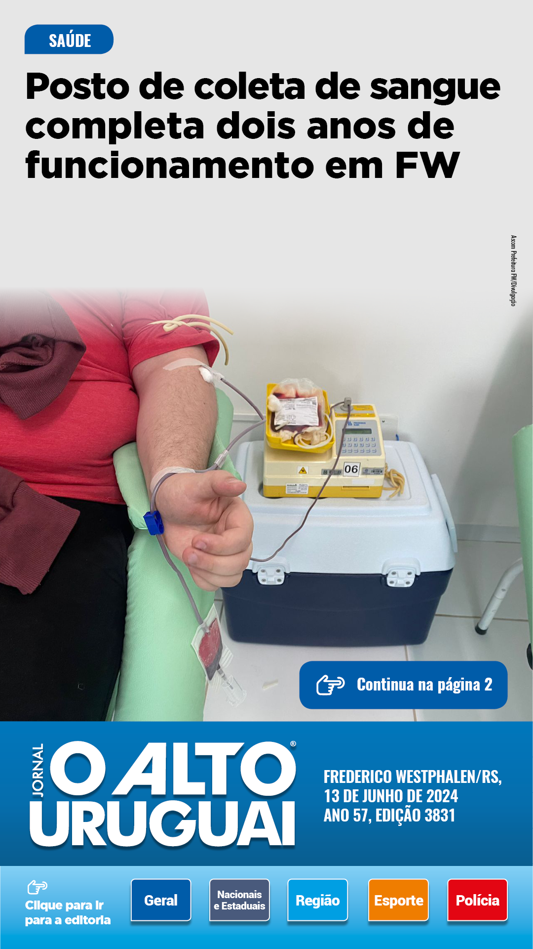 Capa Edição 3831 - Quinta