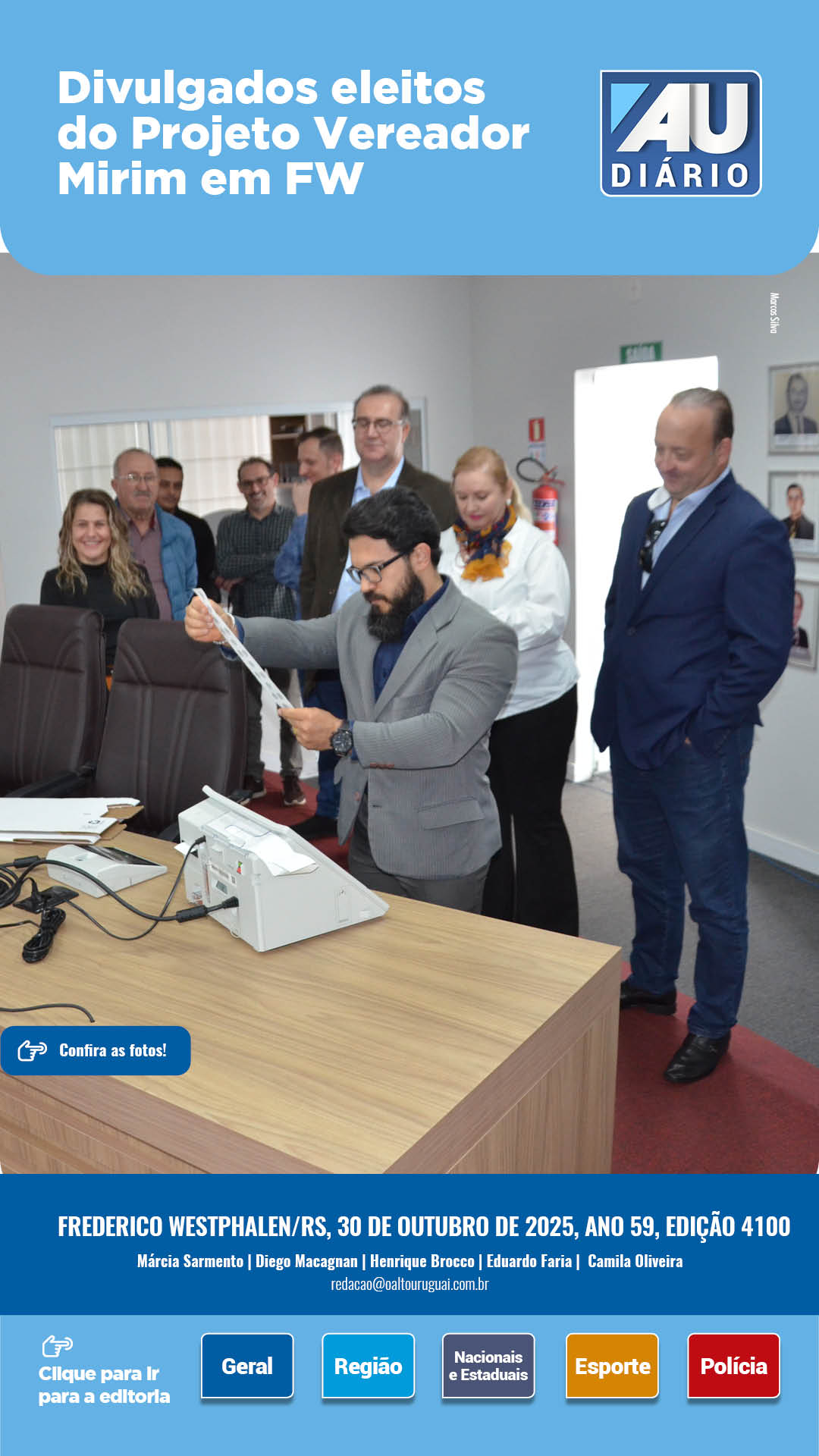 Capa Edição 4100 - Quinta