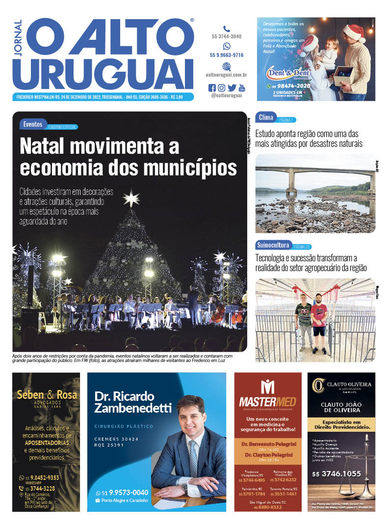 Capa Edição 3605-3606 - Sábado