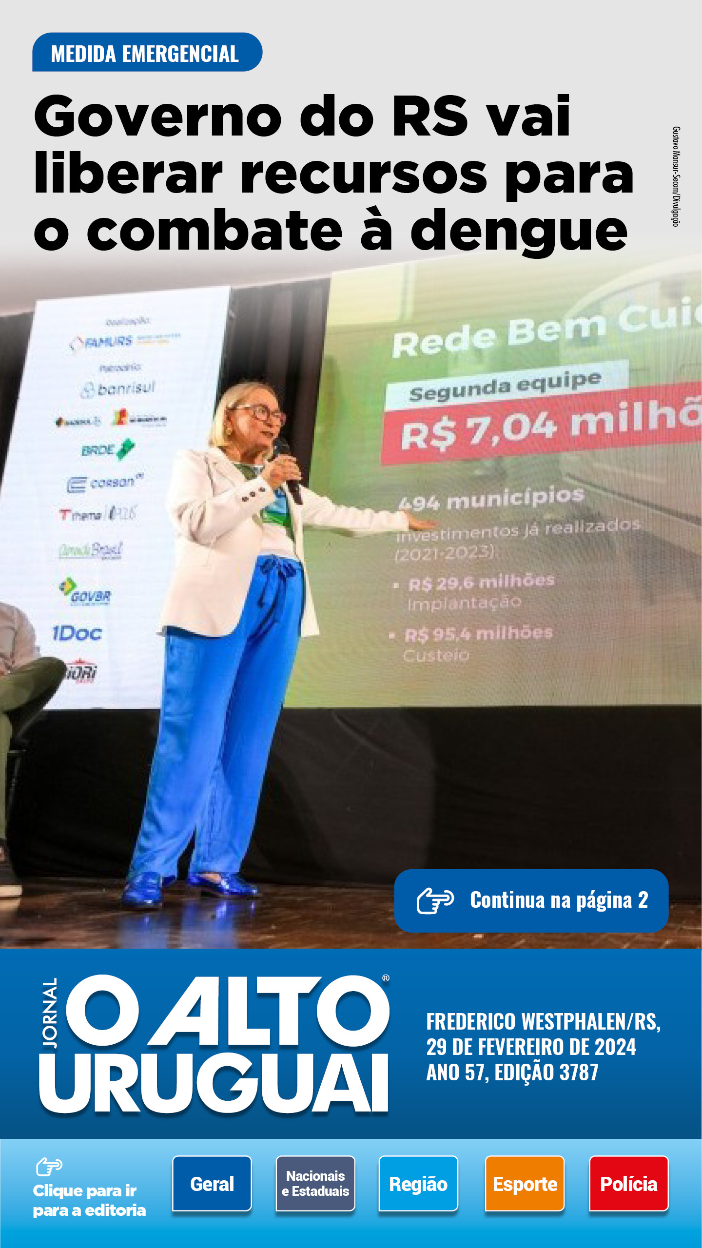 Capa Edição 3790 - Quinta