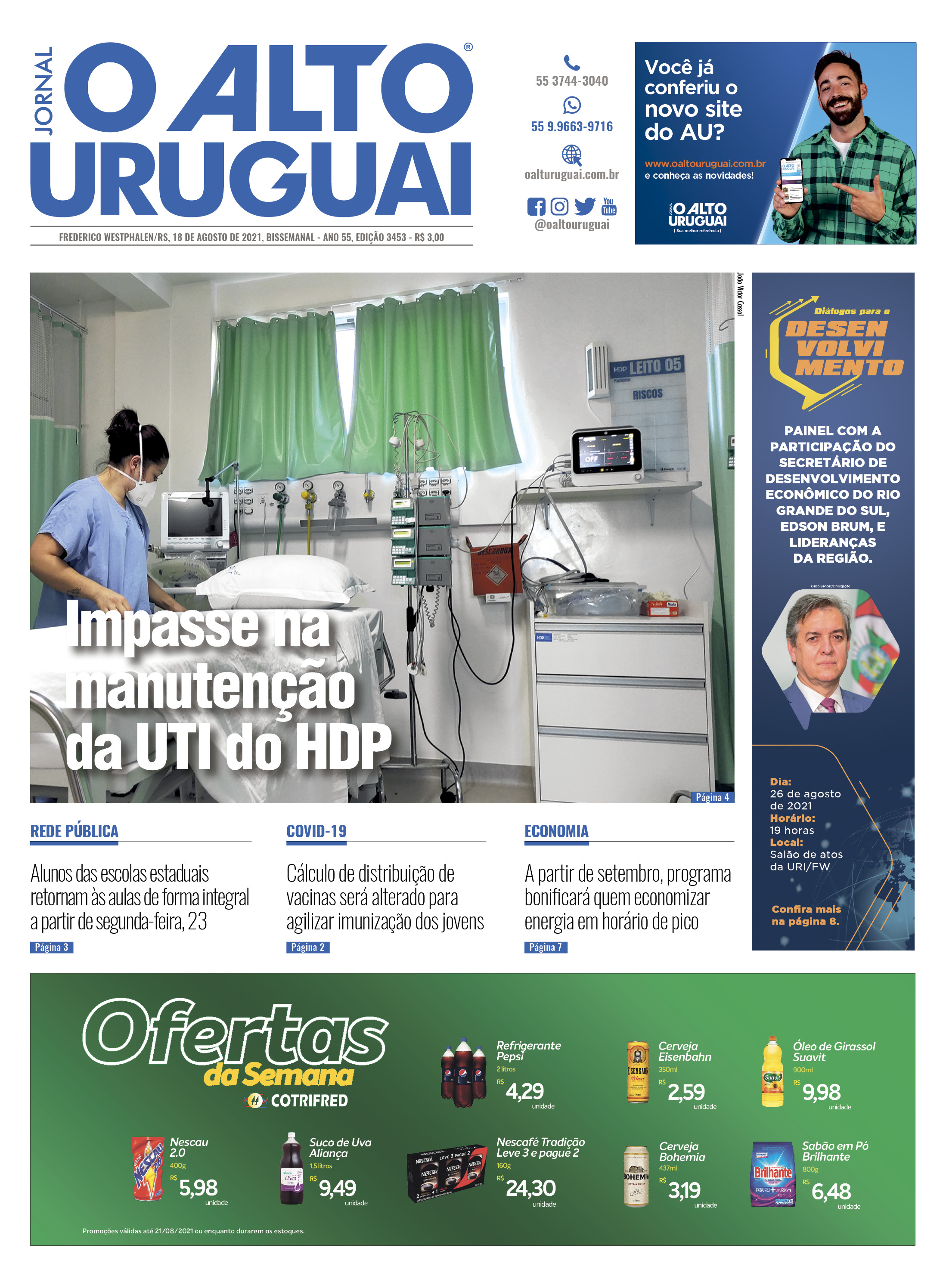 Capa Edição 3453 - Quarta
