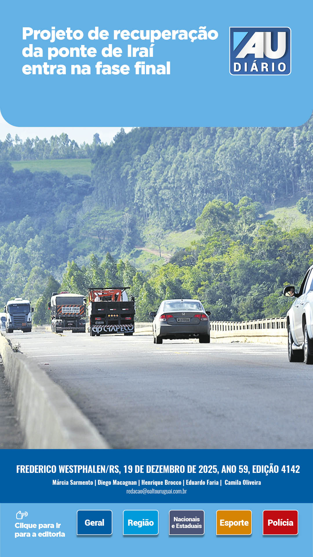 Capa Edição 4142 - Sexta
