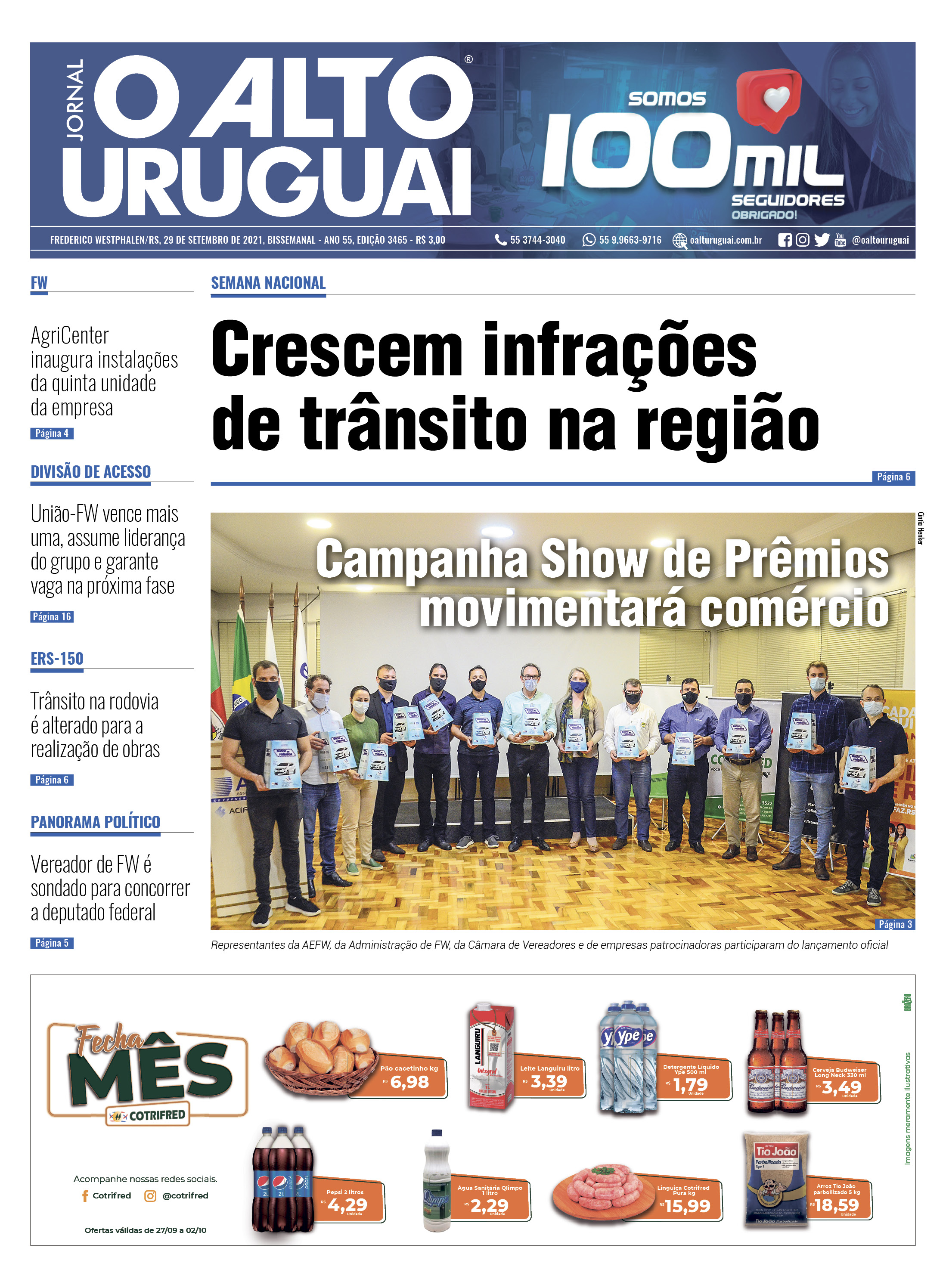 Capa Edição 3465 - Quarta