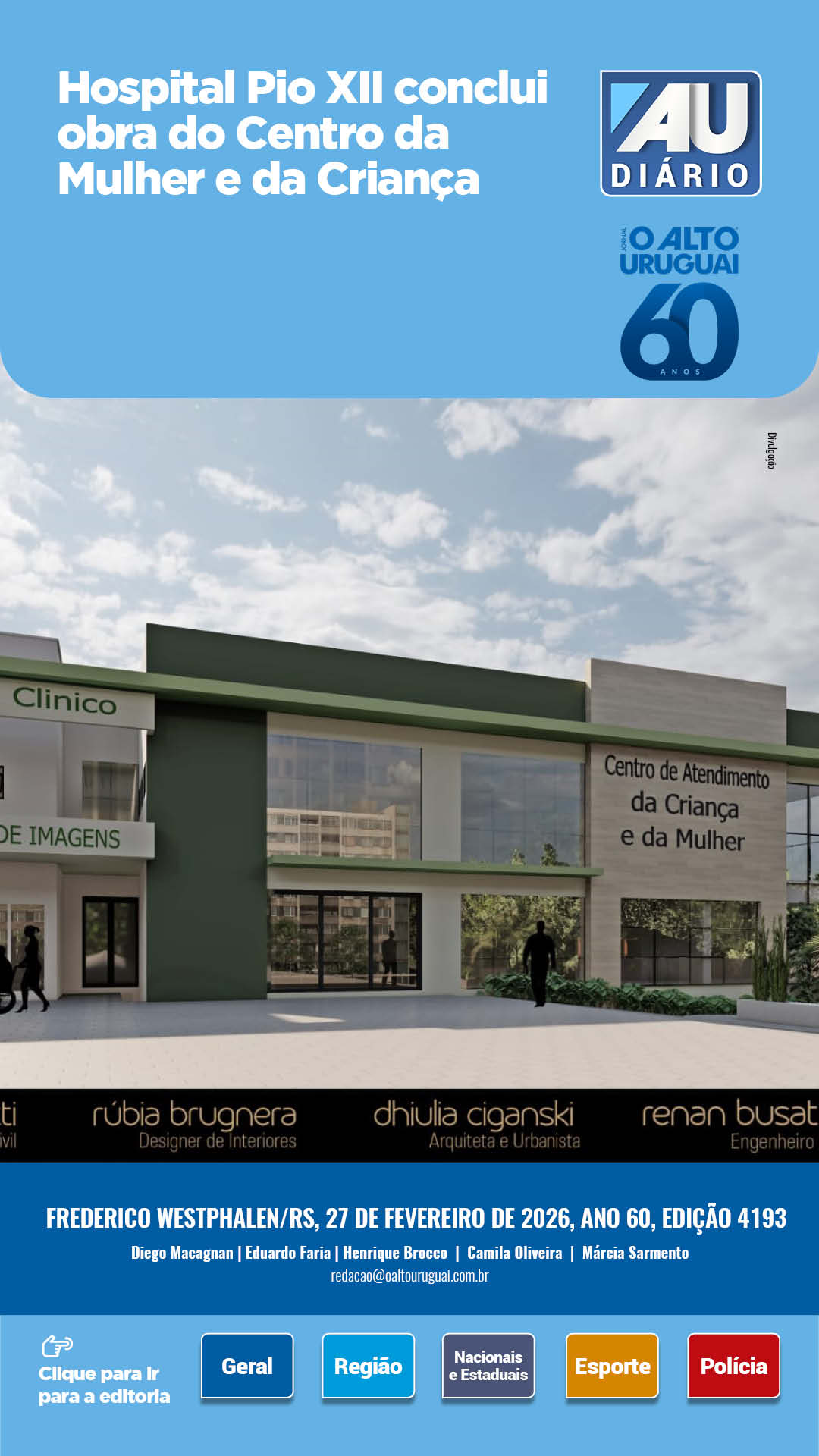 Capa Edição 4193 - Sexta