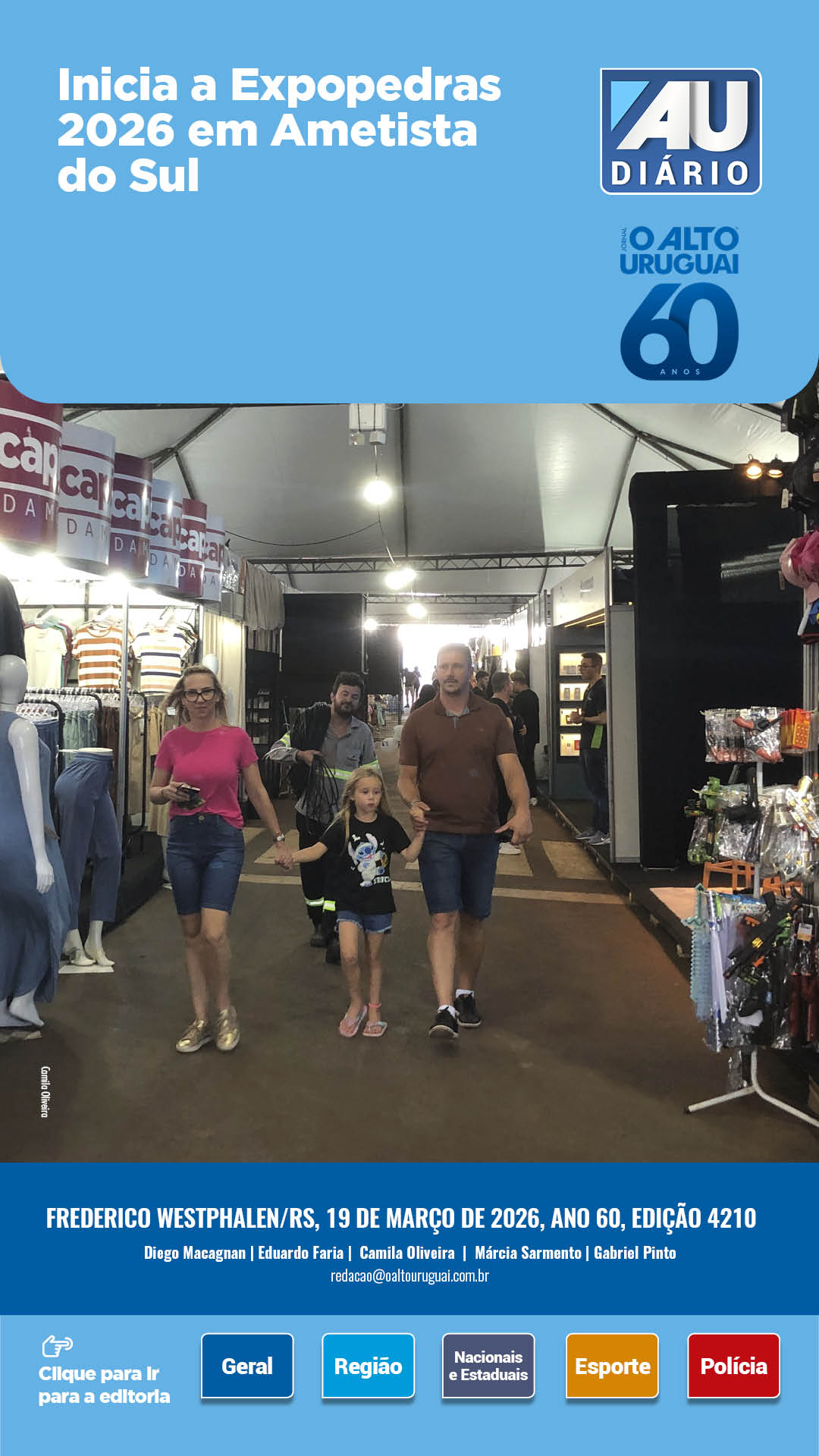 Capa Edição 4210 - Quinta