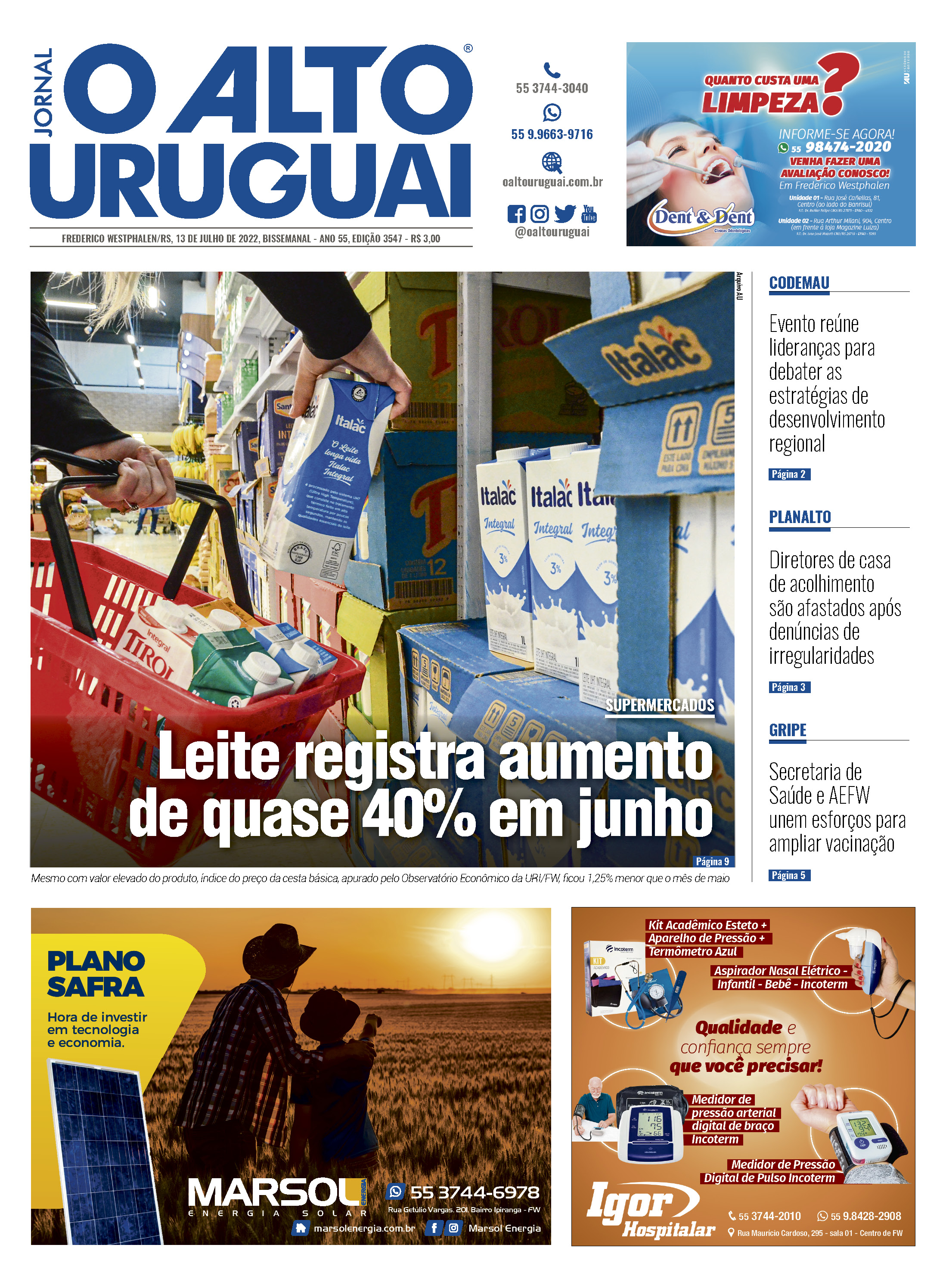 Capa Edição 3547 - Quarta