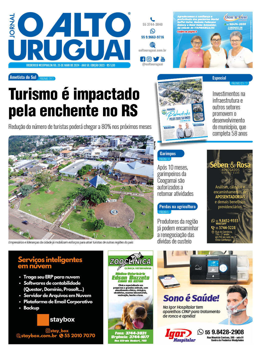 Capa Edição 3823 - Sábado