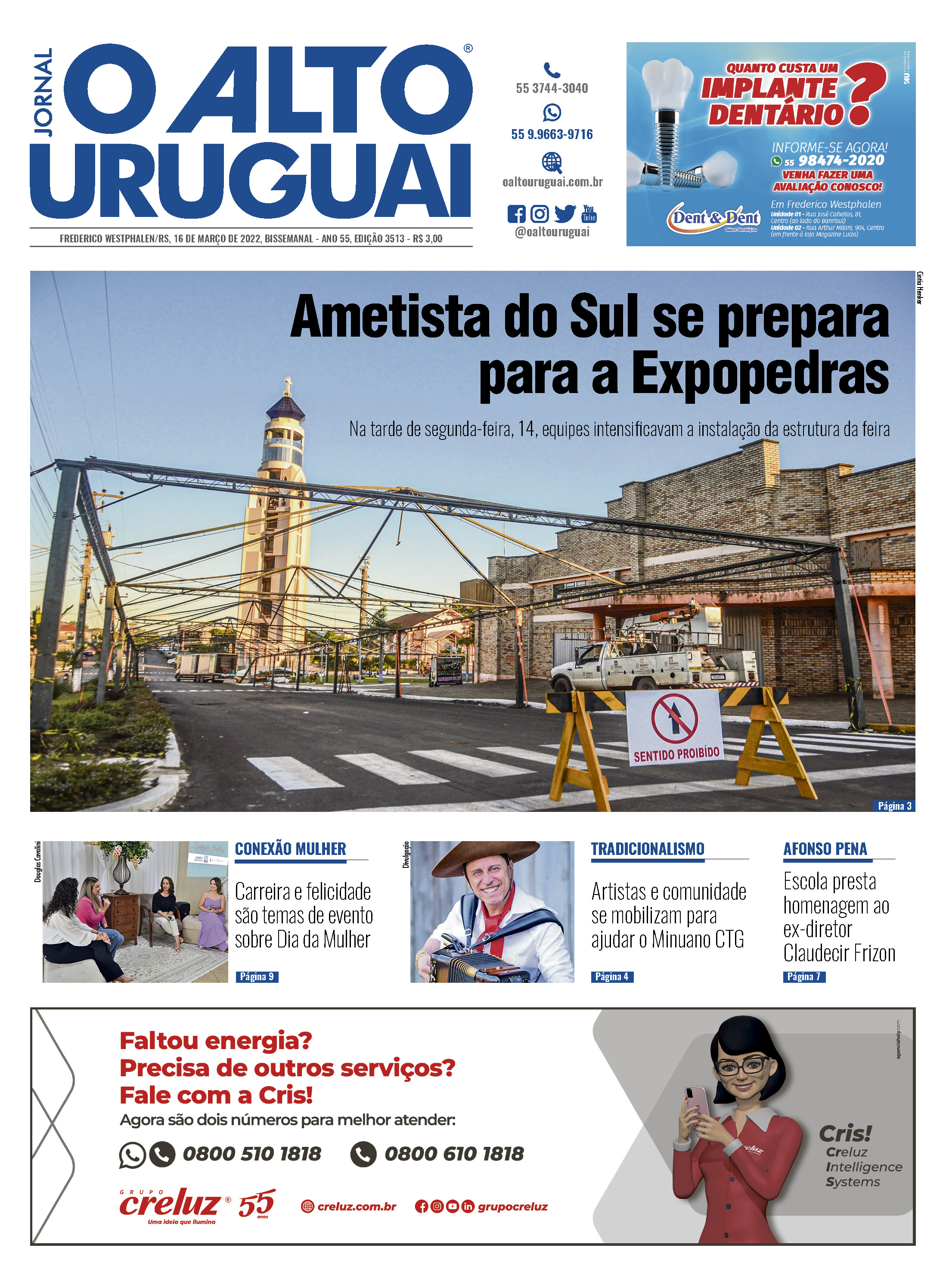 Capa Edição 3513 - Quarta