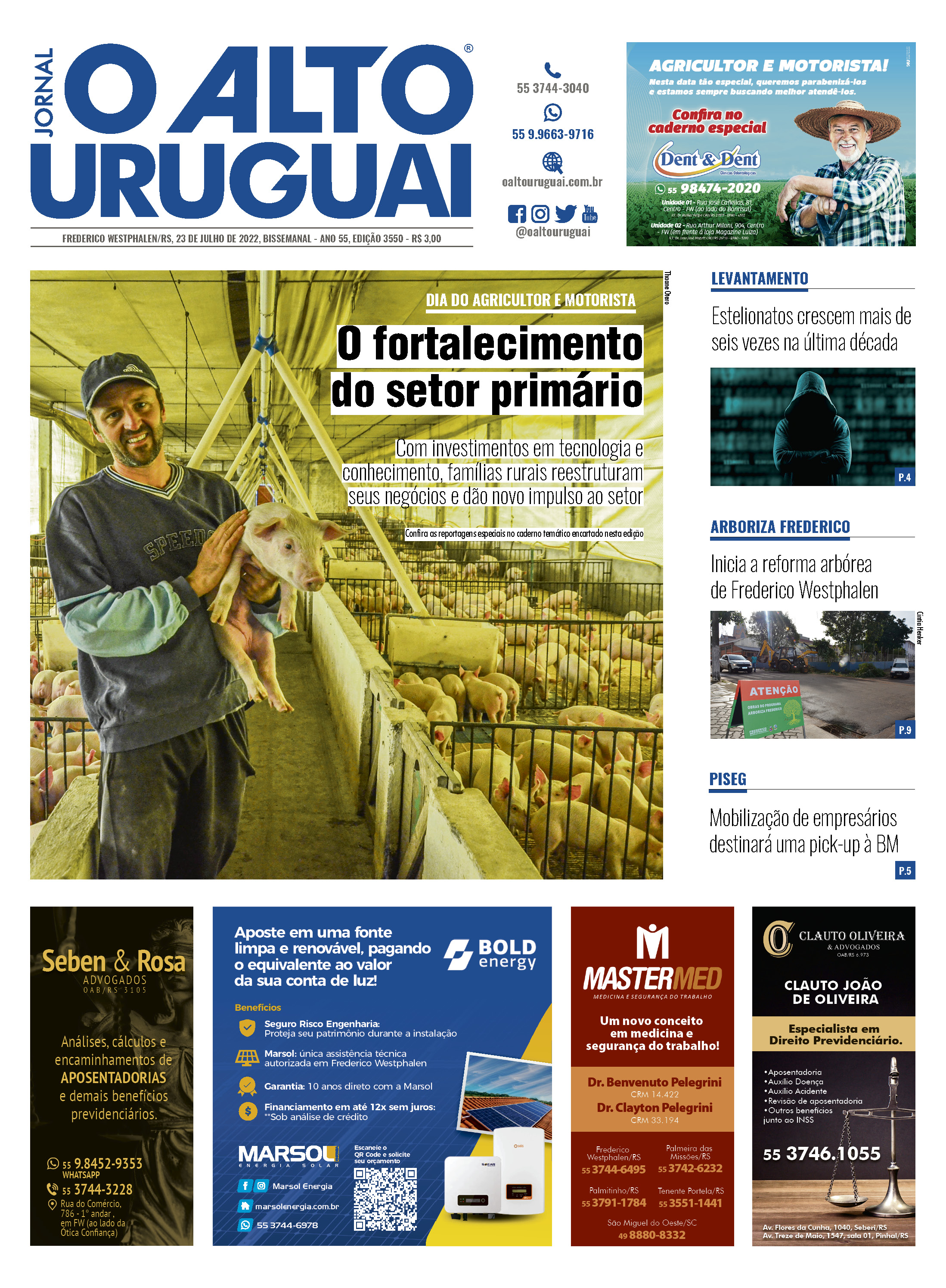 Capa Edição 3550 - Sábado